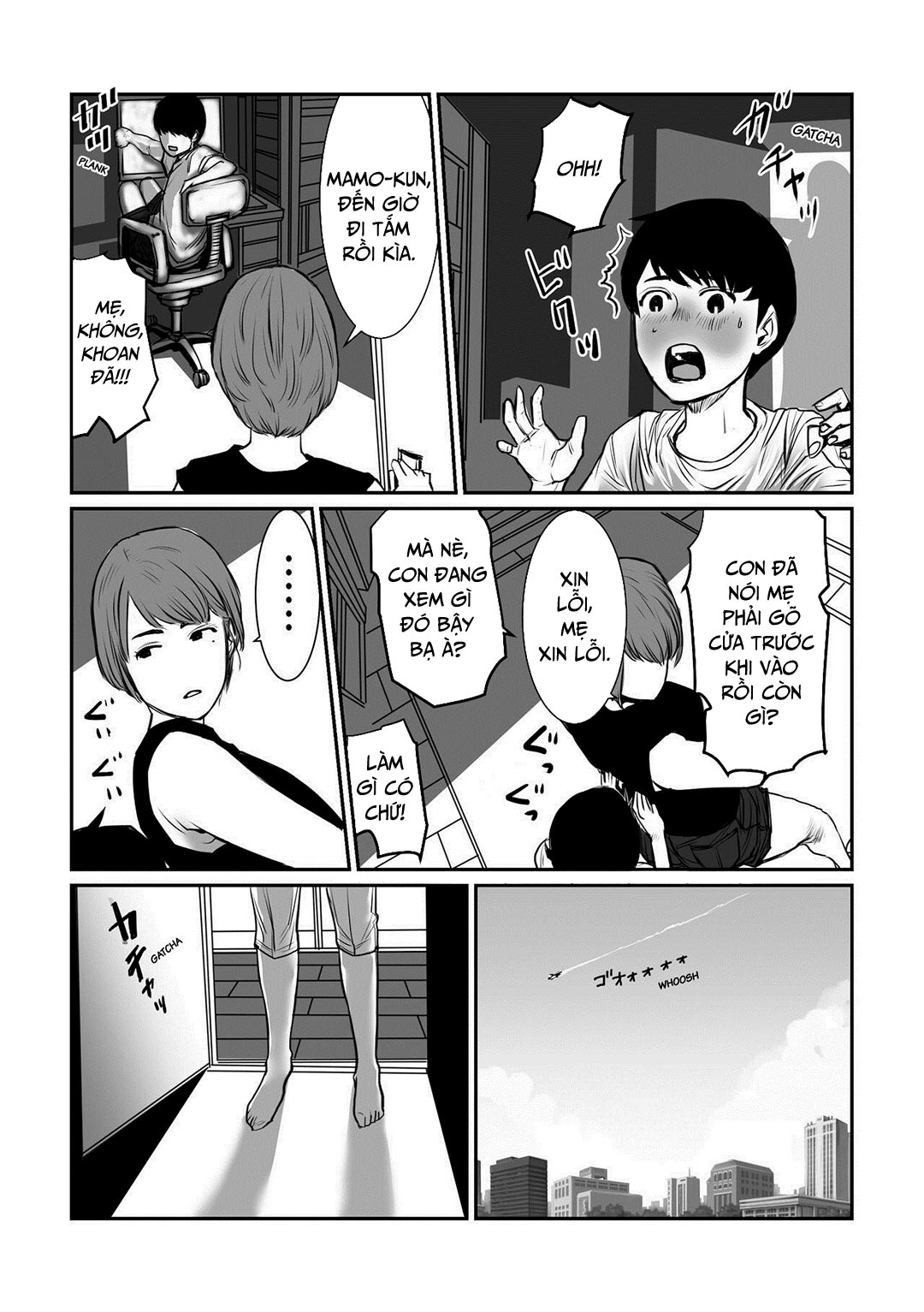 HentaiVN.net - Ảnh 5 - Mẹ là cựu idol, tôi không kiềm chế nổi [Mama Wa Moto GraDol Boku Wa Gaman Dekinai] - Chap 2