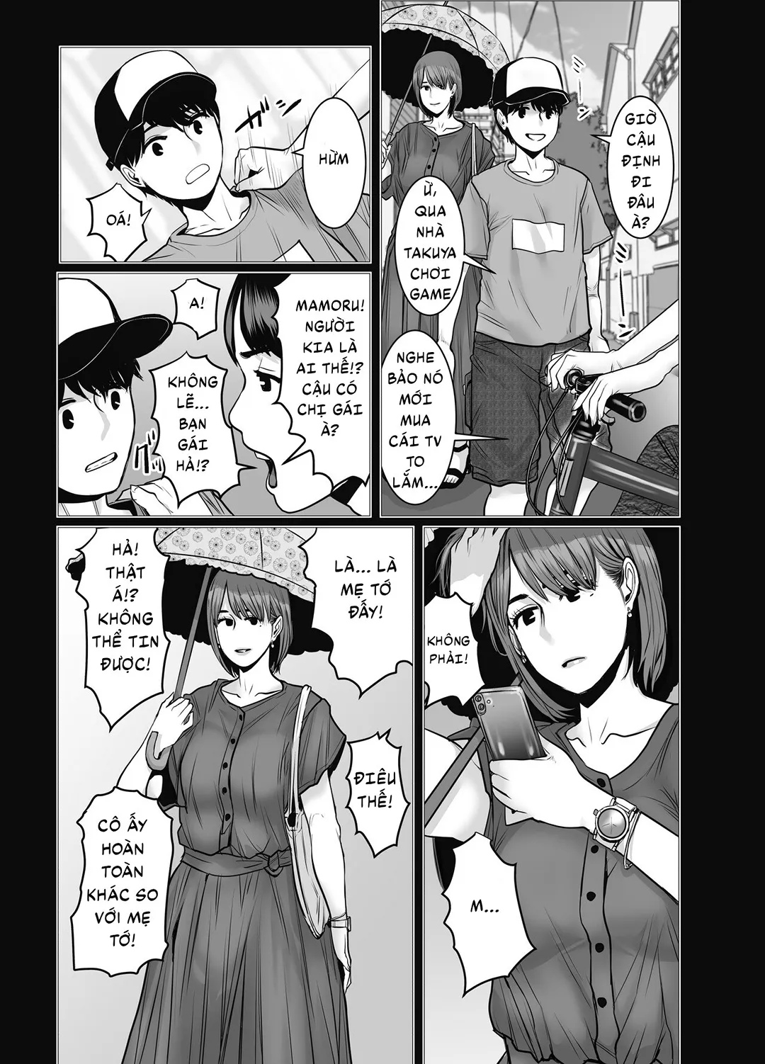 HentaiVN.net - Ảnh 103 - Mẹ là cựu idol, tôi không kiềm chế nổi [Mama Wa Moto GraDol Boku Wa Gaman Dekinai] - Chap 3