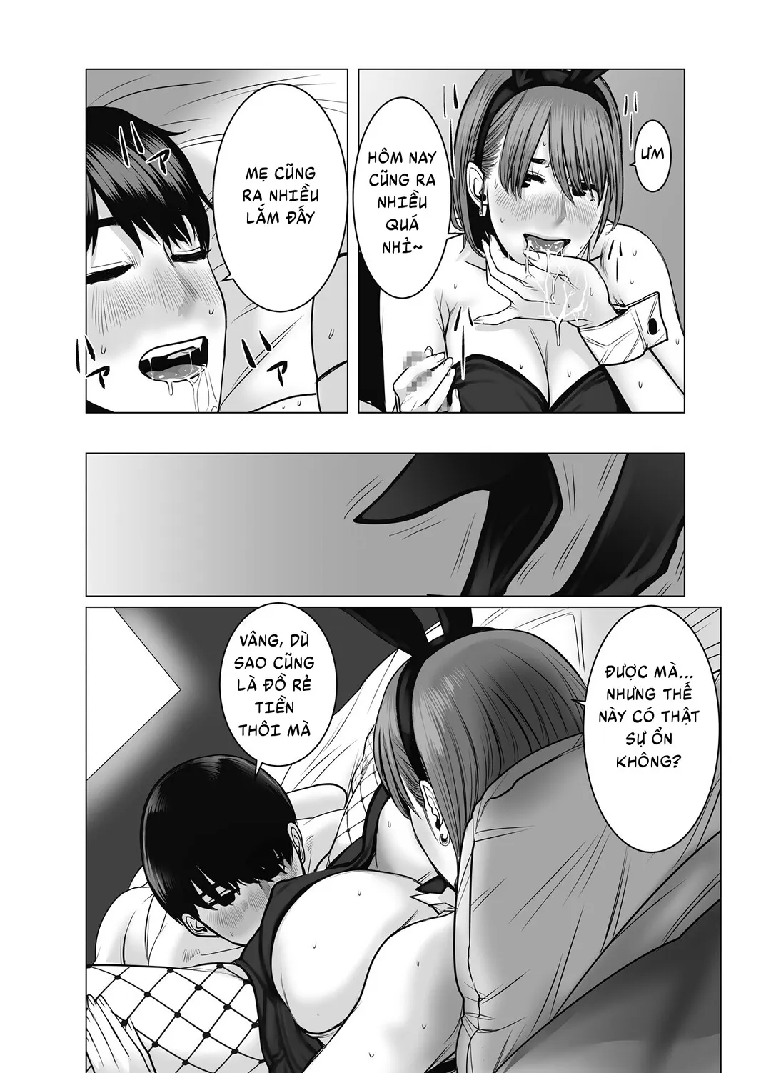 HentaiVN.net - Ảnh 110 - Mẹ là cựu idol, tôi không kiềm chế nổi [Mama Wa Moto GraDol Boku Wa Gaman Dekinai] - Chap 3