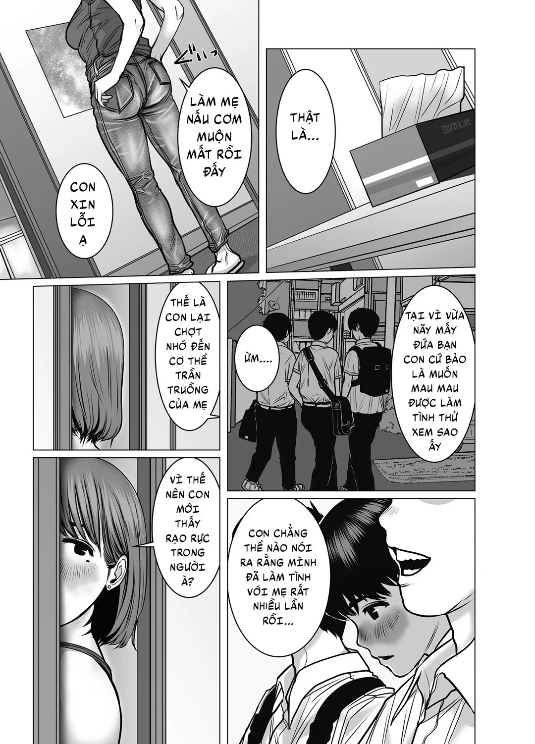 HentaiVN.net - Ảnh 13 - Mẹ là cựu idol, tôi không kiềm chế nổi [Mama Wa Moto GraDol Boku Wa Gaman Dekinai] - Chap 3