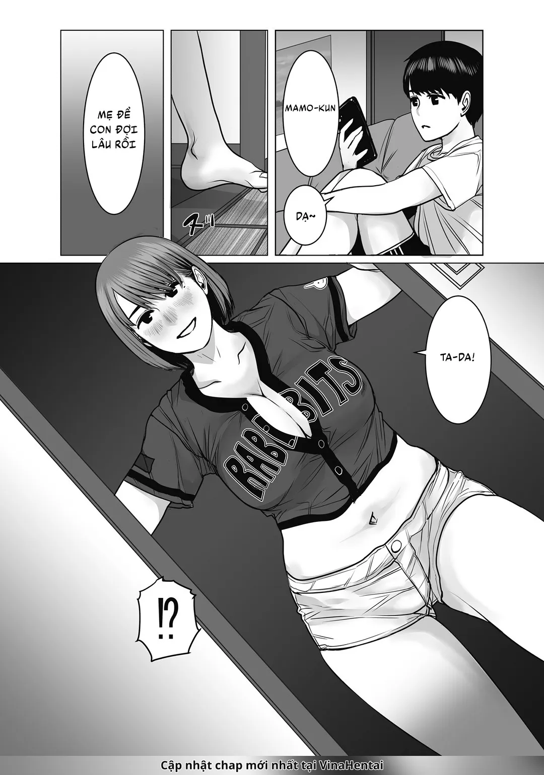 HentaiVN.net - Ảnh 16 - Mẹ là cựu idol, tôi không kiềm chế nổi [Mama Wa Moto GraDol Boku Wa Gaman Dekinai] - Chap 3