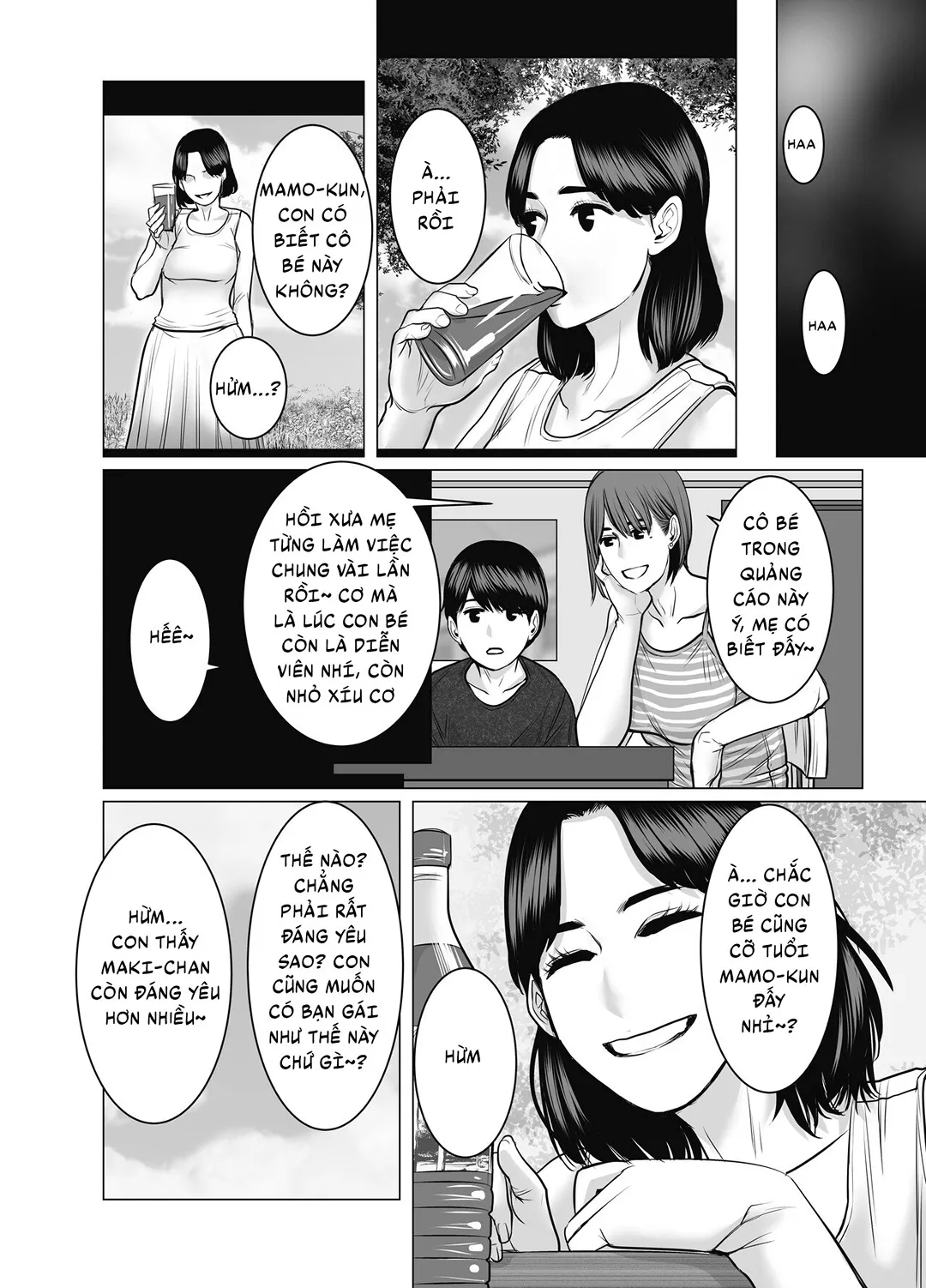 HentaiVN.net - Ảnh 88 - Mẹ là cựu idol, tôi không kiềm chế nổi [Mama Wa Moto GraDol Boku Wa Gaman Dekinai] - Chap 3