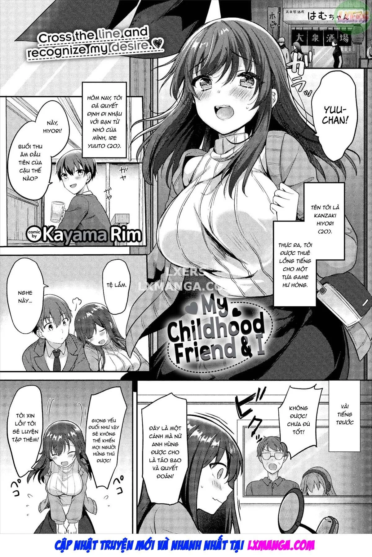 HentaiVN.net - Ảnh 4 - Osananajimi to Watashi - Oneshot
