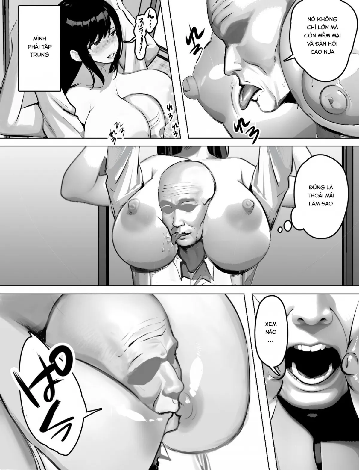HentaiVN.net - Ảnh 19 - Bakunyuu Home Helper no Ecchi na Houmon Kaigo - Oneshot