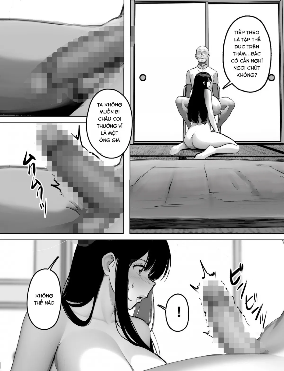 HentaiVN.net - Ảnh 28 - Bakunyuu Home Helper no Ecchi na Houmon Kaigo - Oneshot