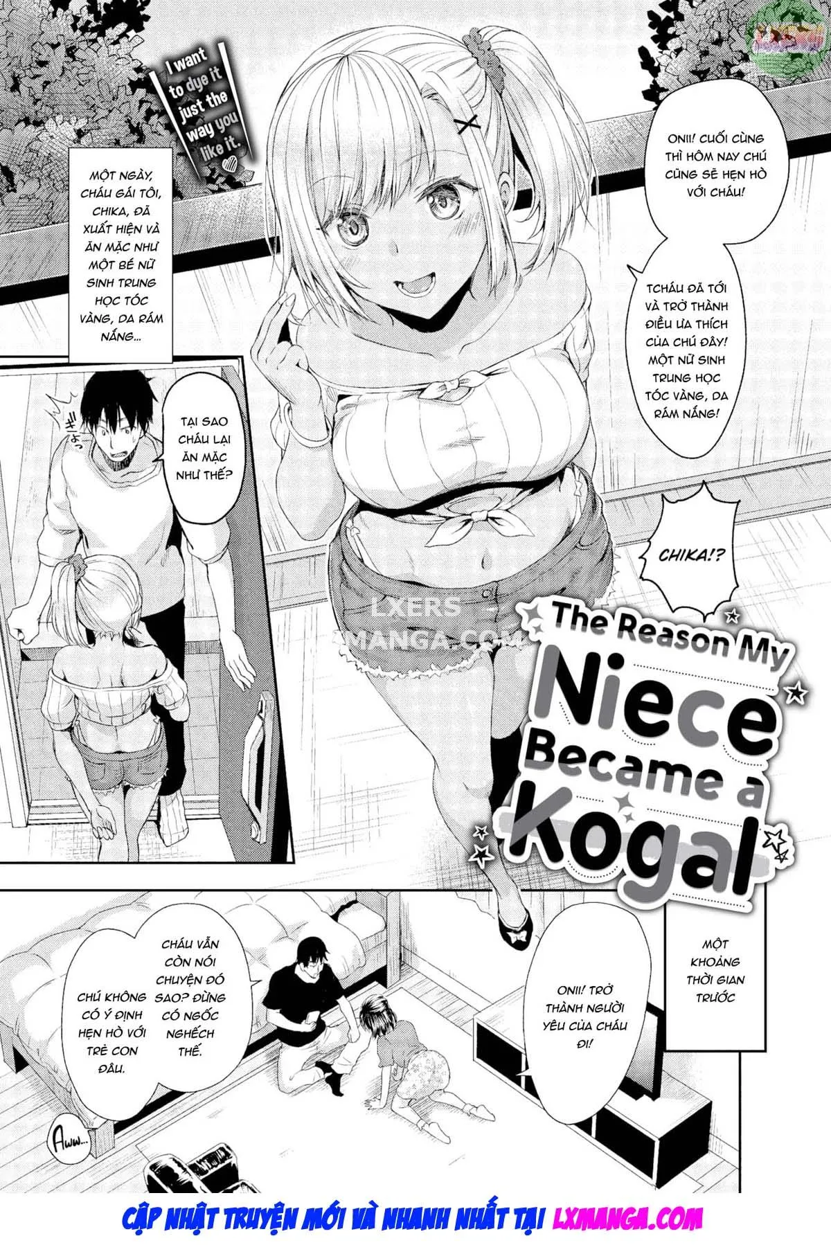HentaiVN.net - Ảnh 4 - Lý do cháu gái tôi trở thành Kogal - Oneshot