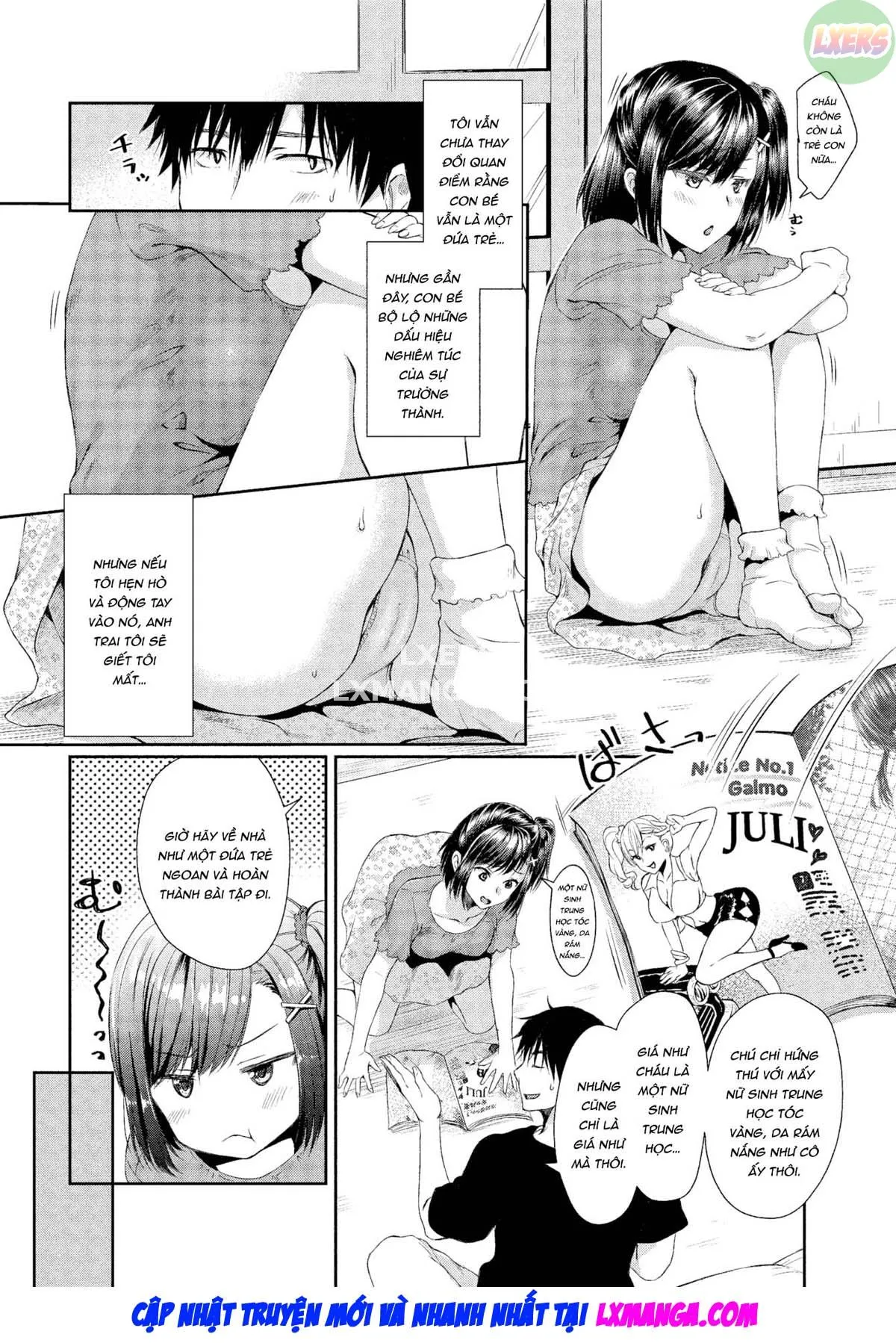 HentaiVN.net - Ảnh 5 - Lý do cháu gái tôi trở thành Kogal - Oneshot