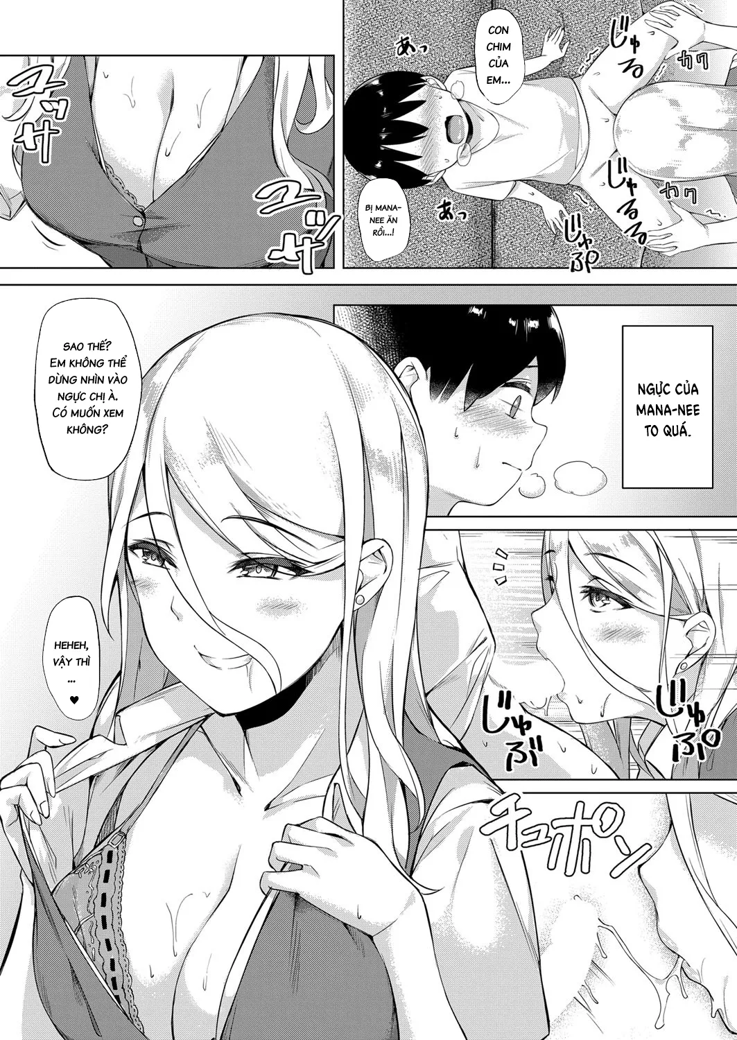 HentaiVN.net - Ảnh 11 - Ngày cậu bé biết được mùi gái [Shotakun ga Gyaru wo Shitta hi] - Oneshot