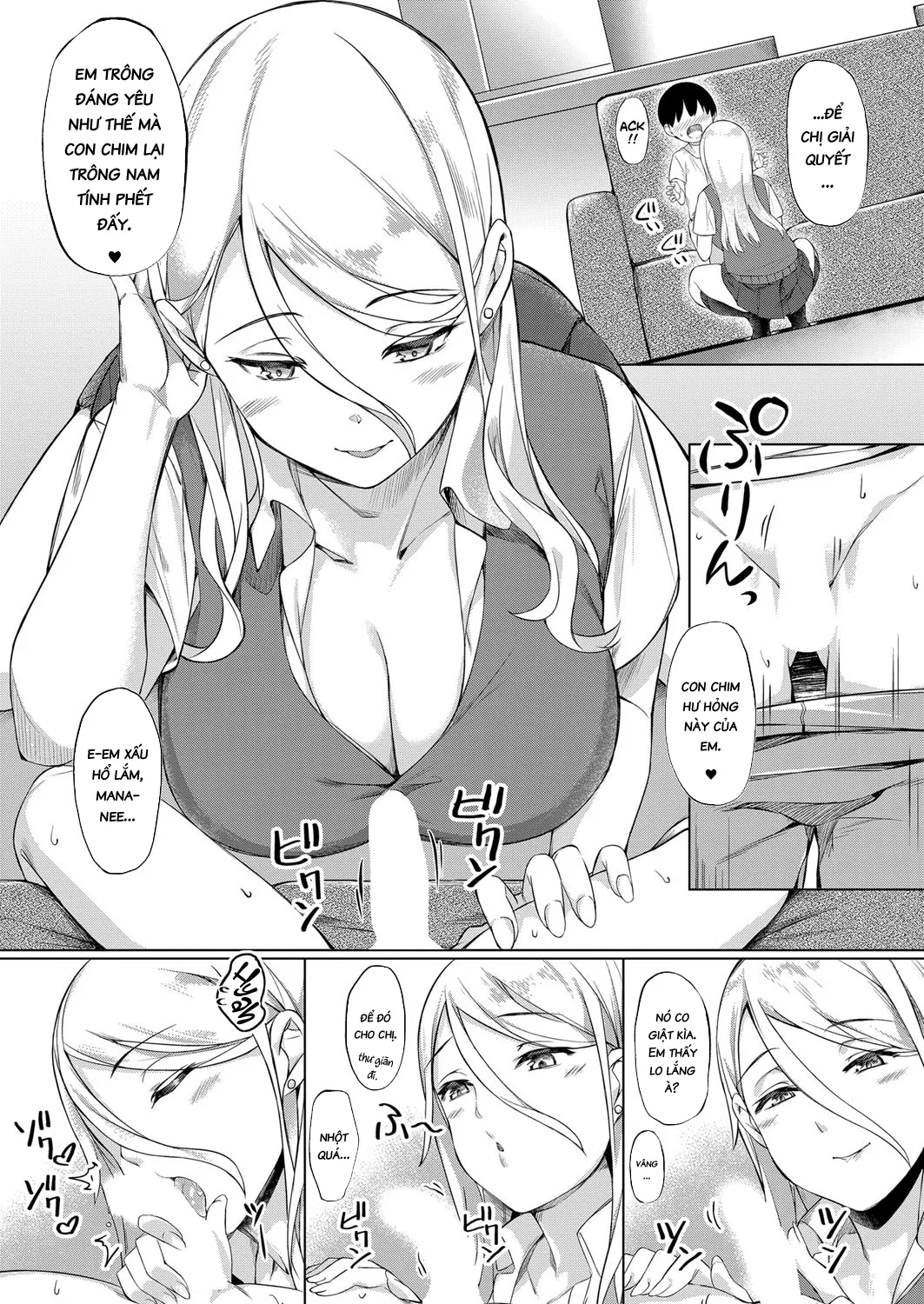 HentaiVN.net - Ảnh 9 - Ngày cậu bé biết được mùi gái [Shotakun ga Gyaru wo Shitta hi] - Oneshot