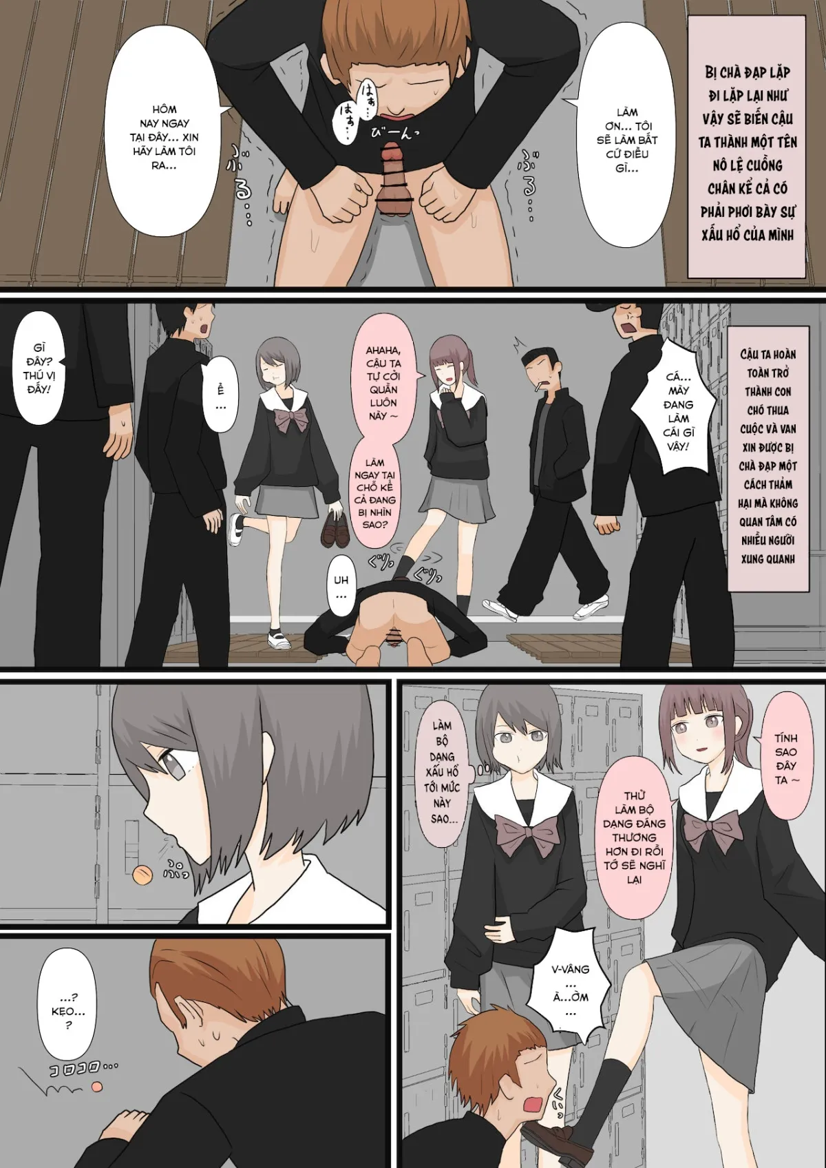 HentaiVN.net - Ảnh 10 - Zenkou Danshi Ashi Dorei Keikaku - Oneshot