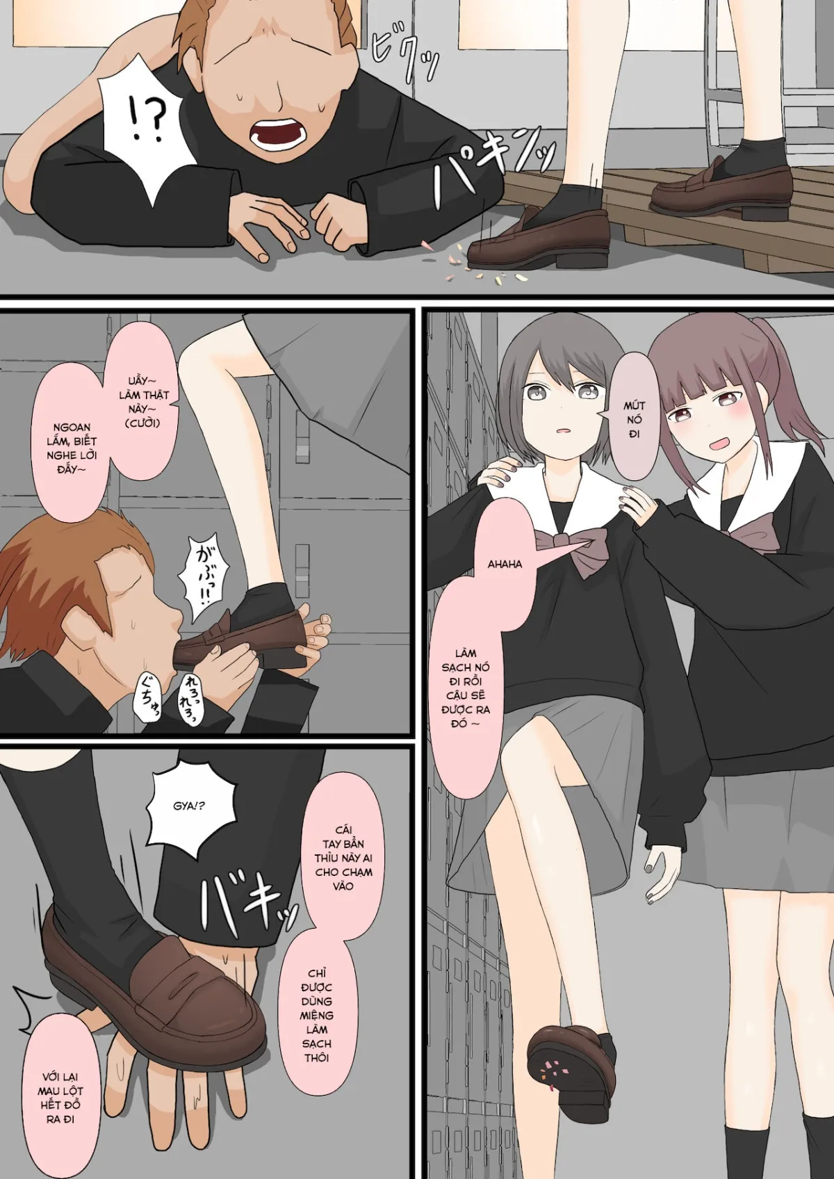 HentaiVN.net - Ảnh 11 - Zenkou Danshi Ashi Dorei Keikaku - Oneshot