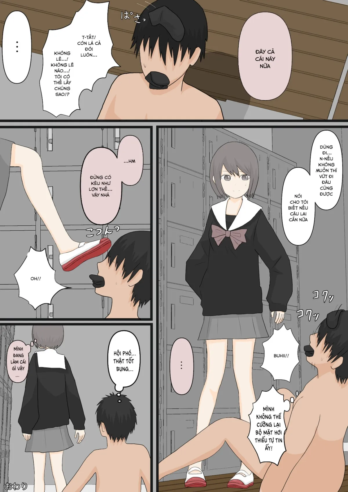 HentaiVN.net - Ảnh 25 - Zenkou Danshi Ashi Dorei Keikaku - Oneshot
