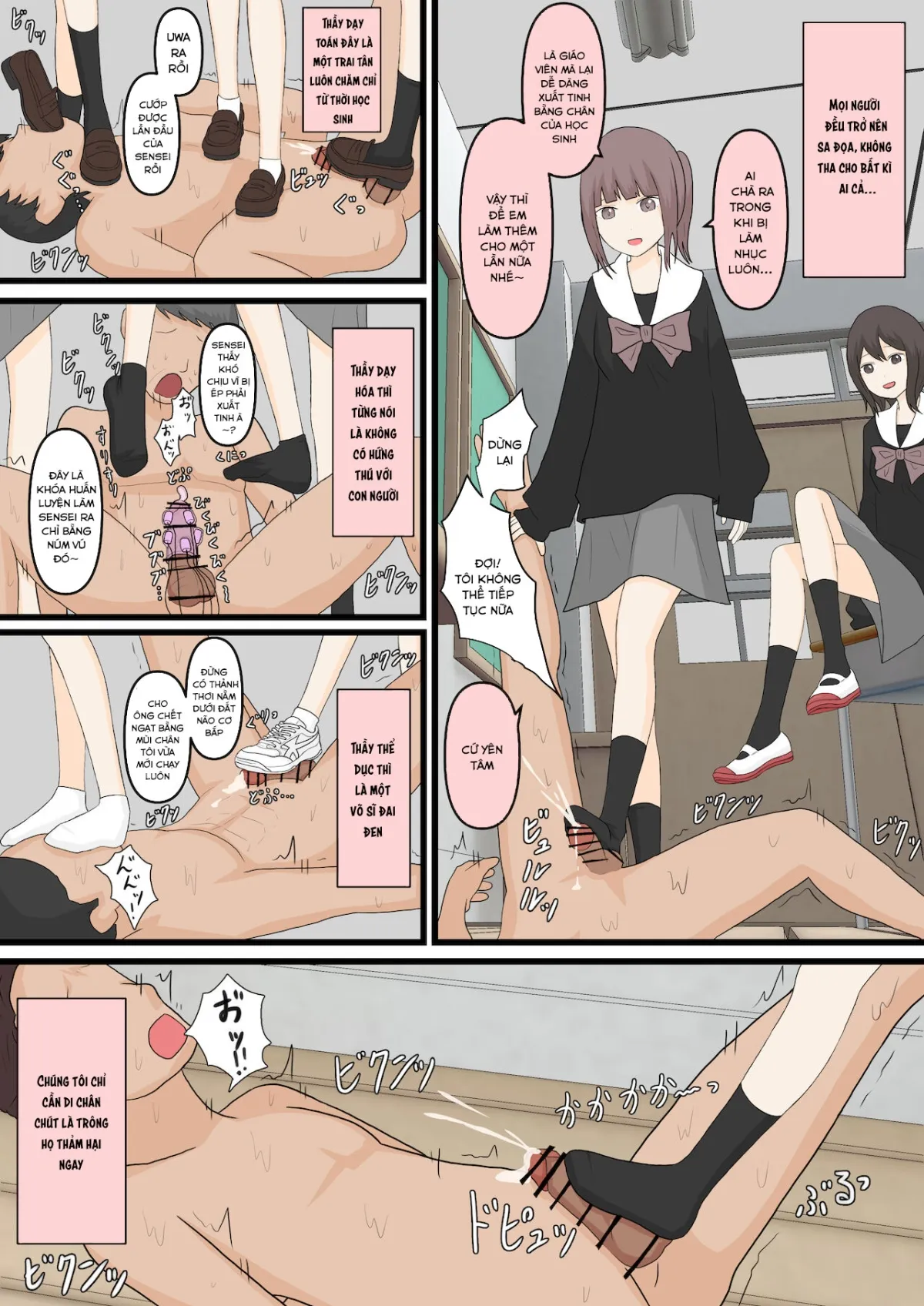 HentaiVN.net - Ảnh 27 - Zenkou Danshi Ashi Dorei Keikaku - Oneshot