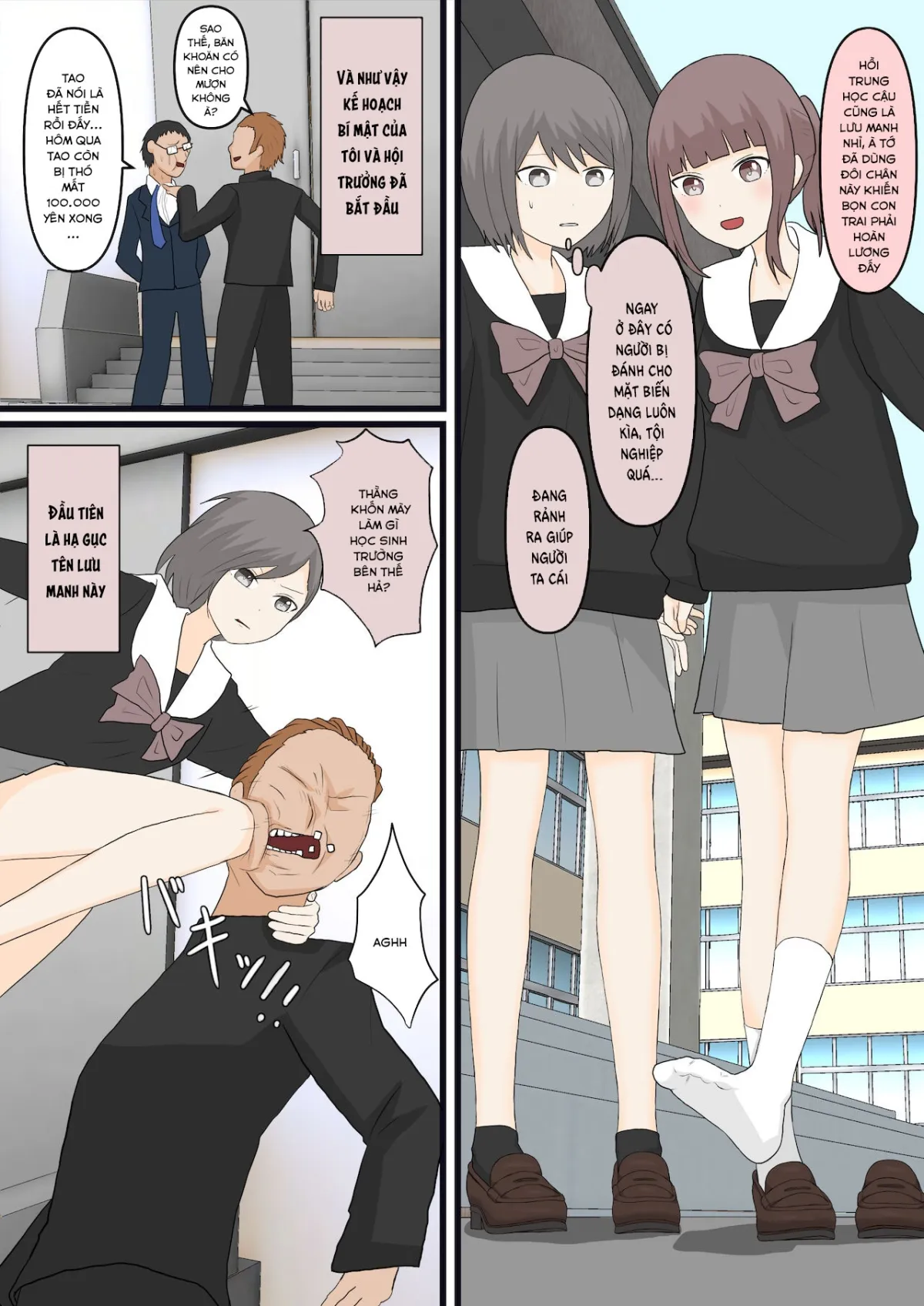 HentaiVN.net - Ảnh 6 - Zenkou Danshi Ashi Dorei Keikaku - Oneshot