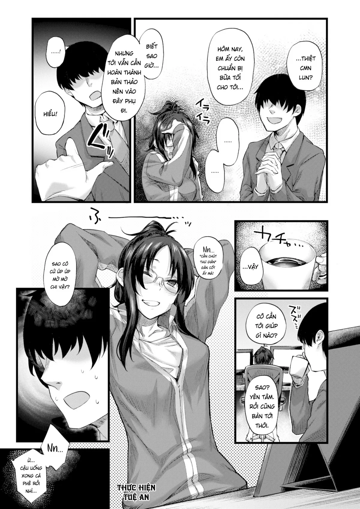 HentaiVN.net - Ảnh 4 - Nàng tác giả truyện tranh nứng tình - Oneshot