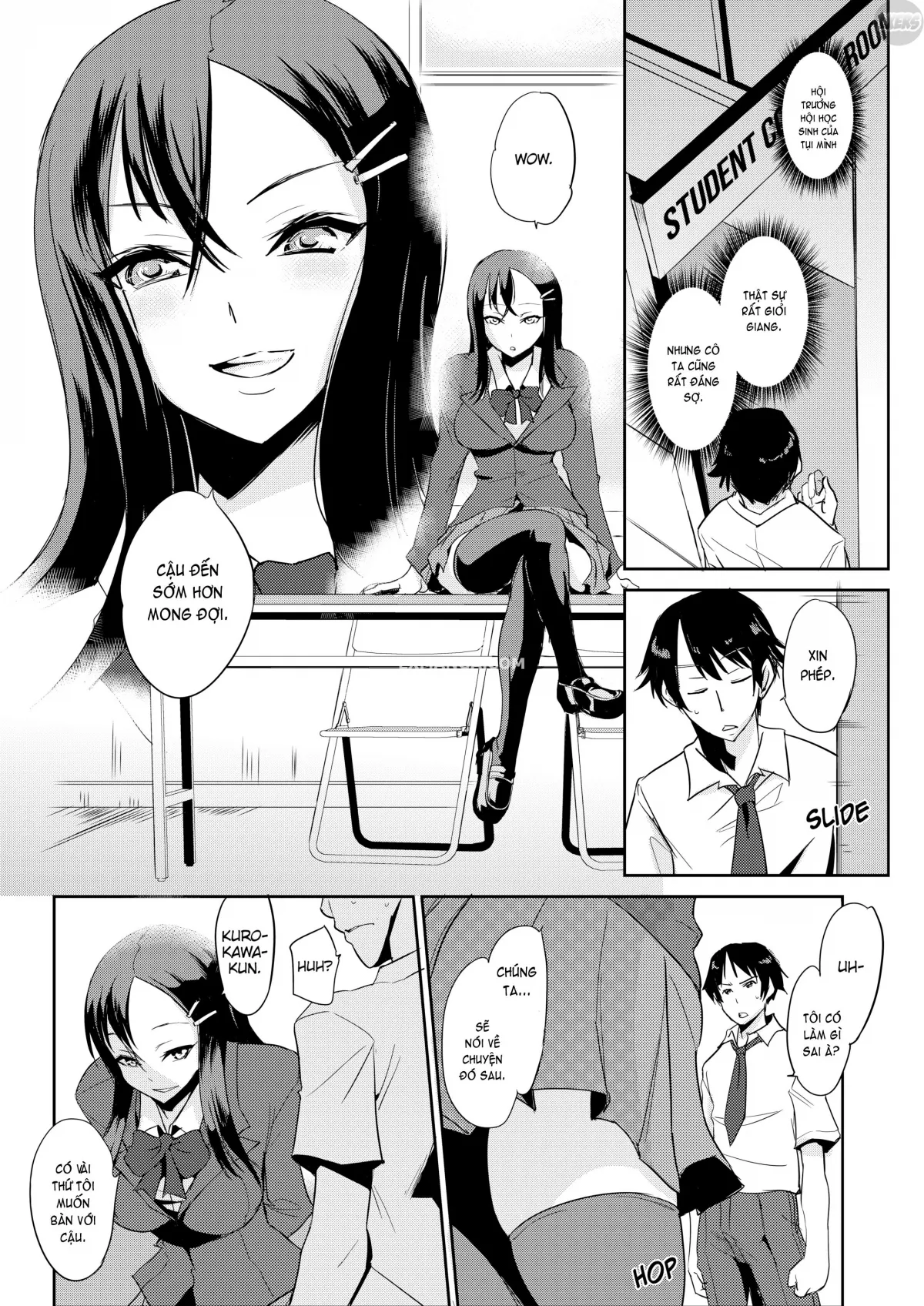HentaiVN.net - Ảnh 5 - Zettai fukujuu! Hatsujō JK kousei puroguramu - Chap 1