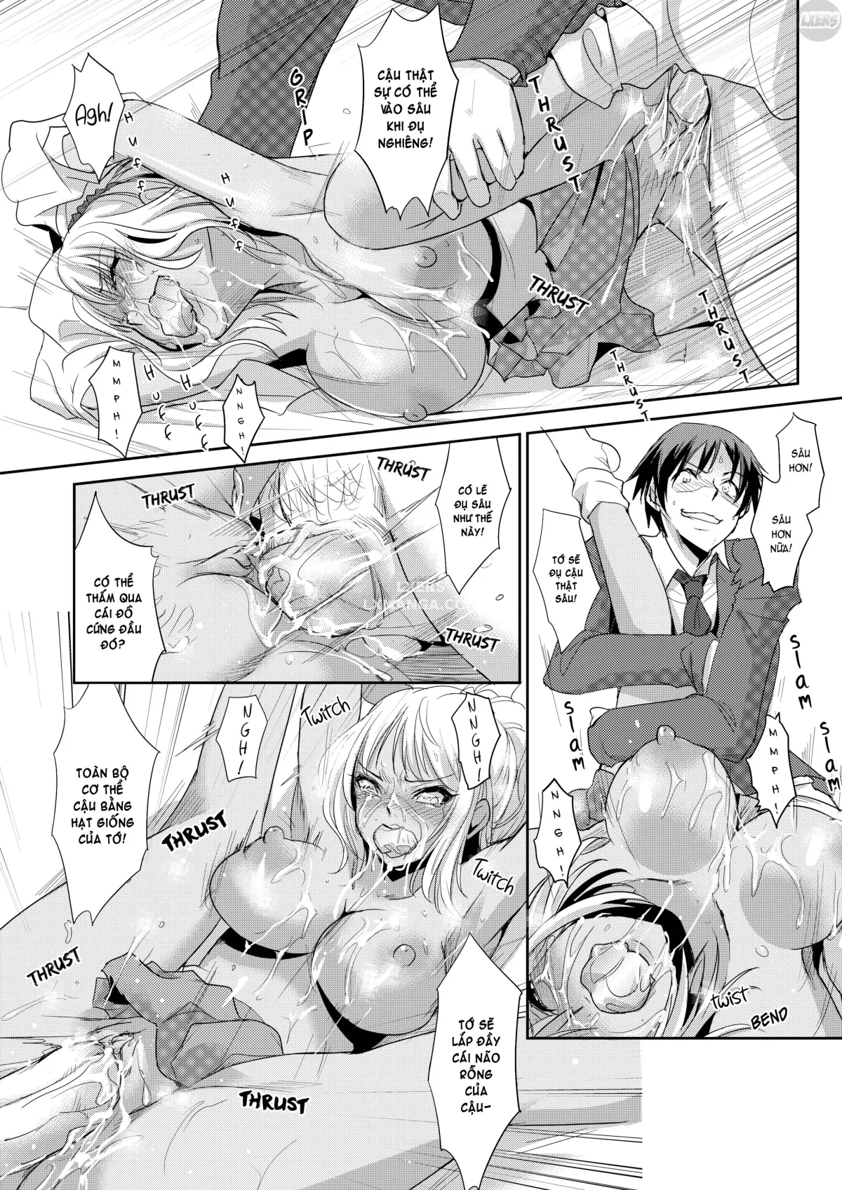 HentaiVN.net - Ảnh 23 - Zettai fukujuu! Hatsujō JK kousei puroguramu - Chap 3