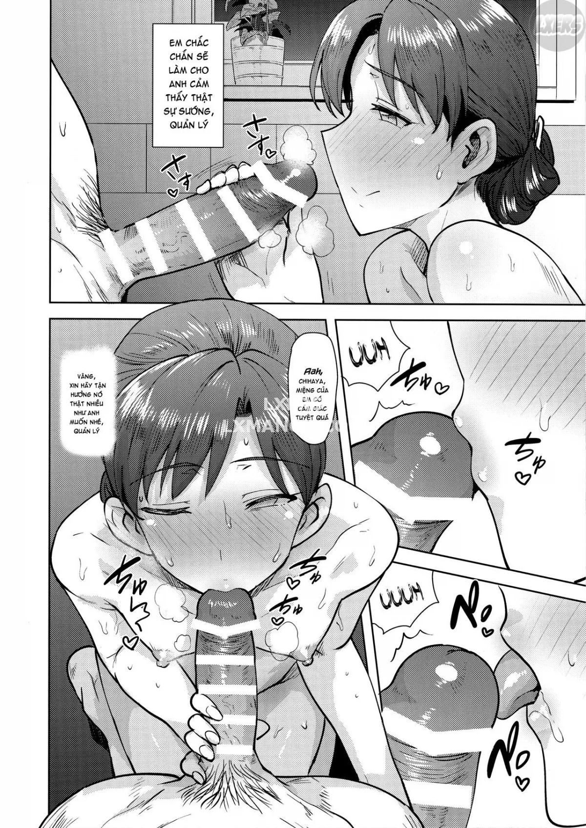 HentaiVN.net - Ảnh 9 - Bath With Chihaya [Chihaya To Ofuro] - Oneshot