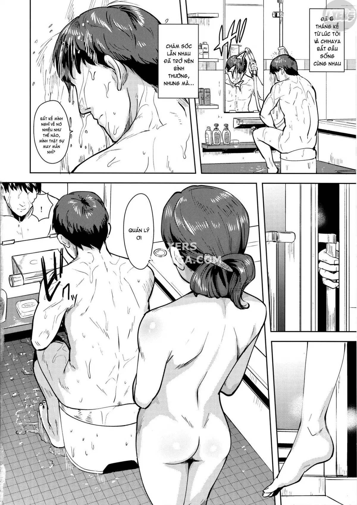 HentaiVN.net - Ảnh 3 - Bath With Chihaya [Chihaya To Ofuro] - Oneshot