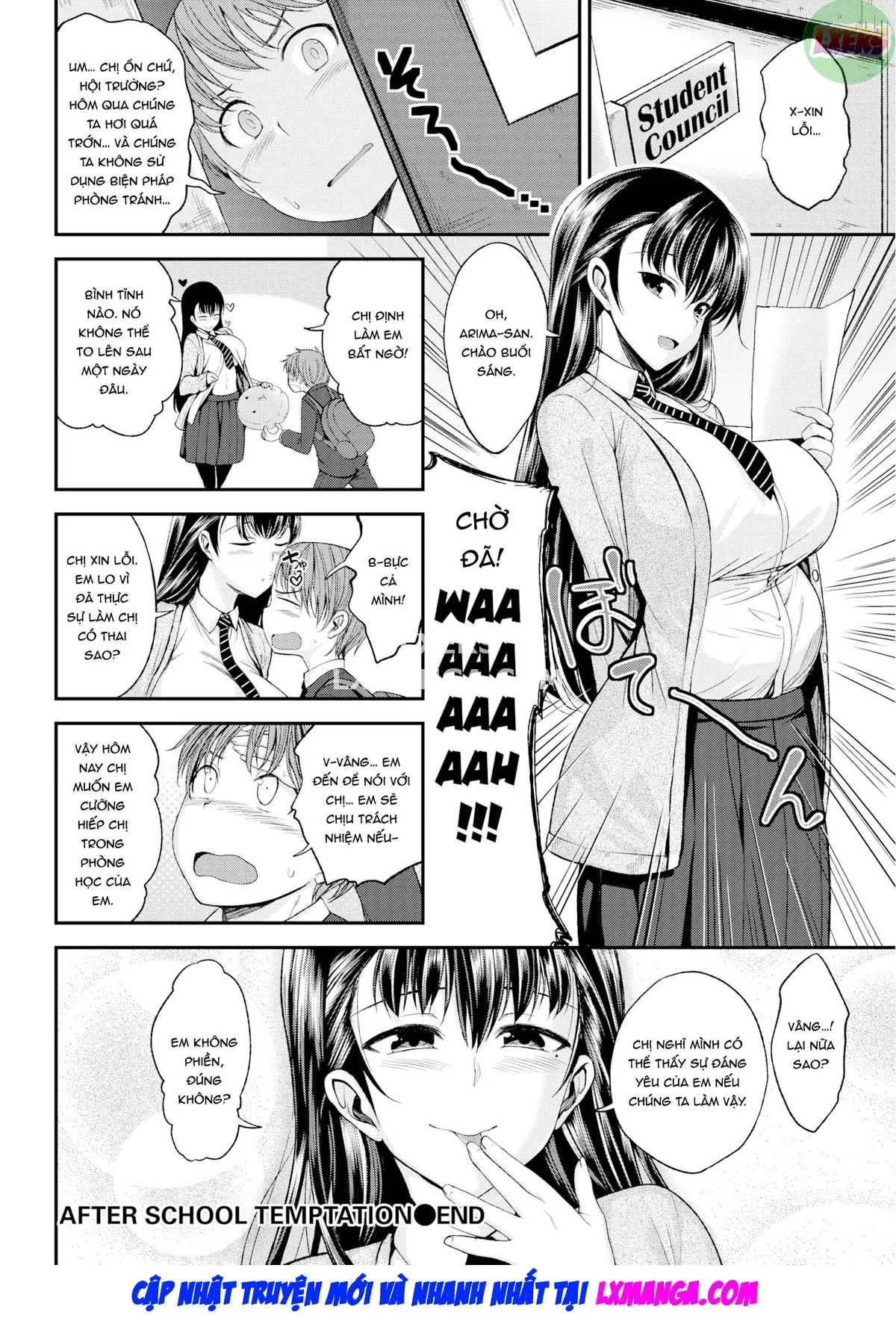 HentaiVN.net - Ảnh 23 - Cám Dỗ Sau Giờ Học - Oneshot
