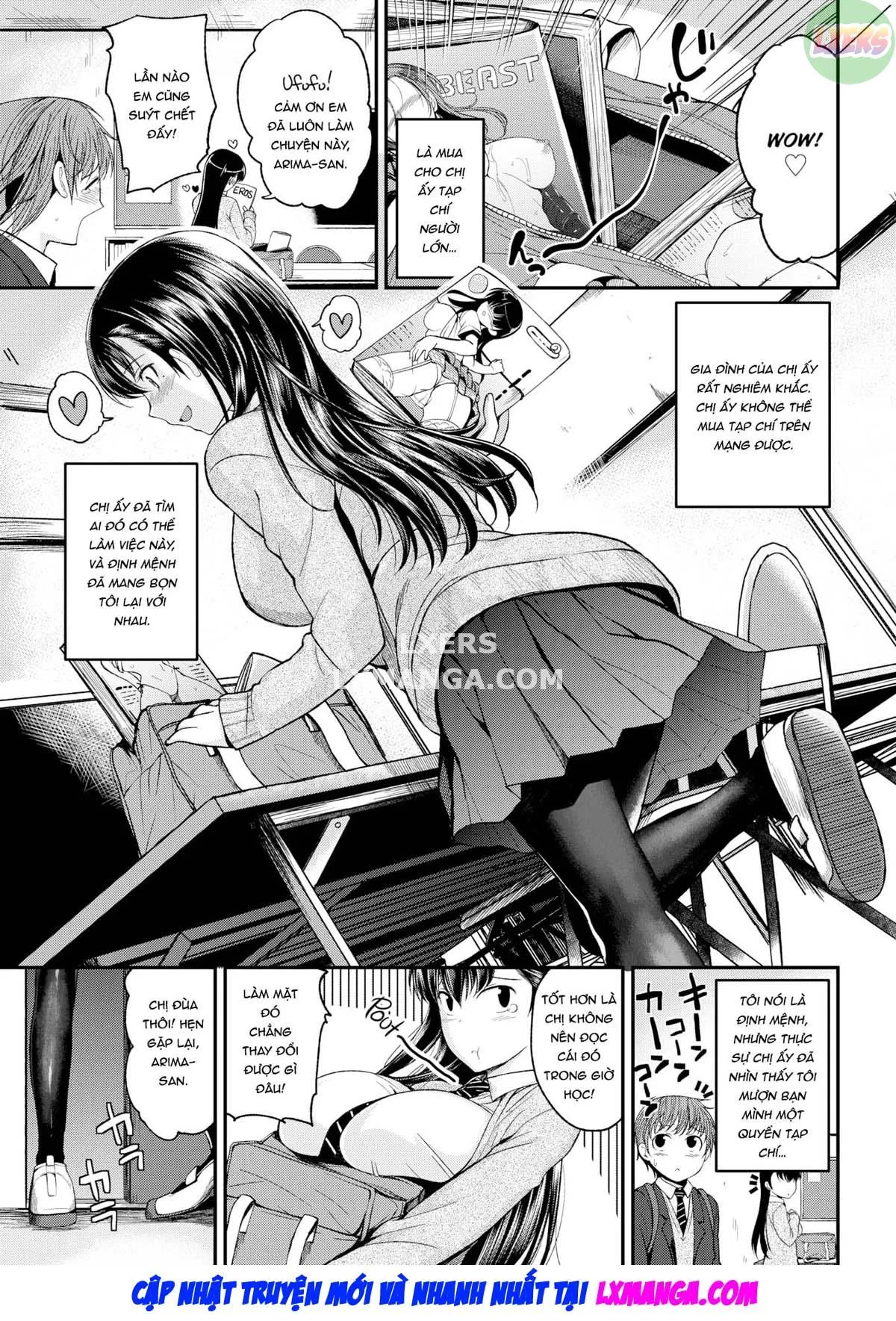 HentaiVN.net - Ảnh 6 - Cám Dỗ Sau Giờ Học - Oneshot