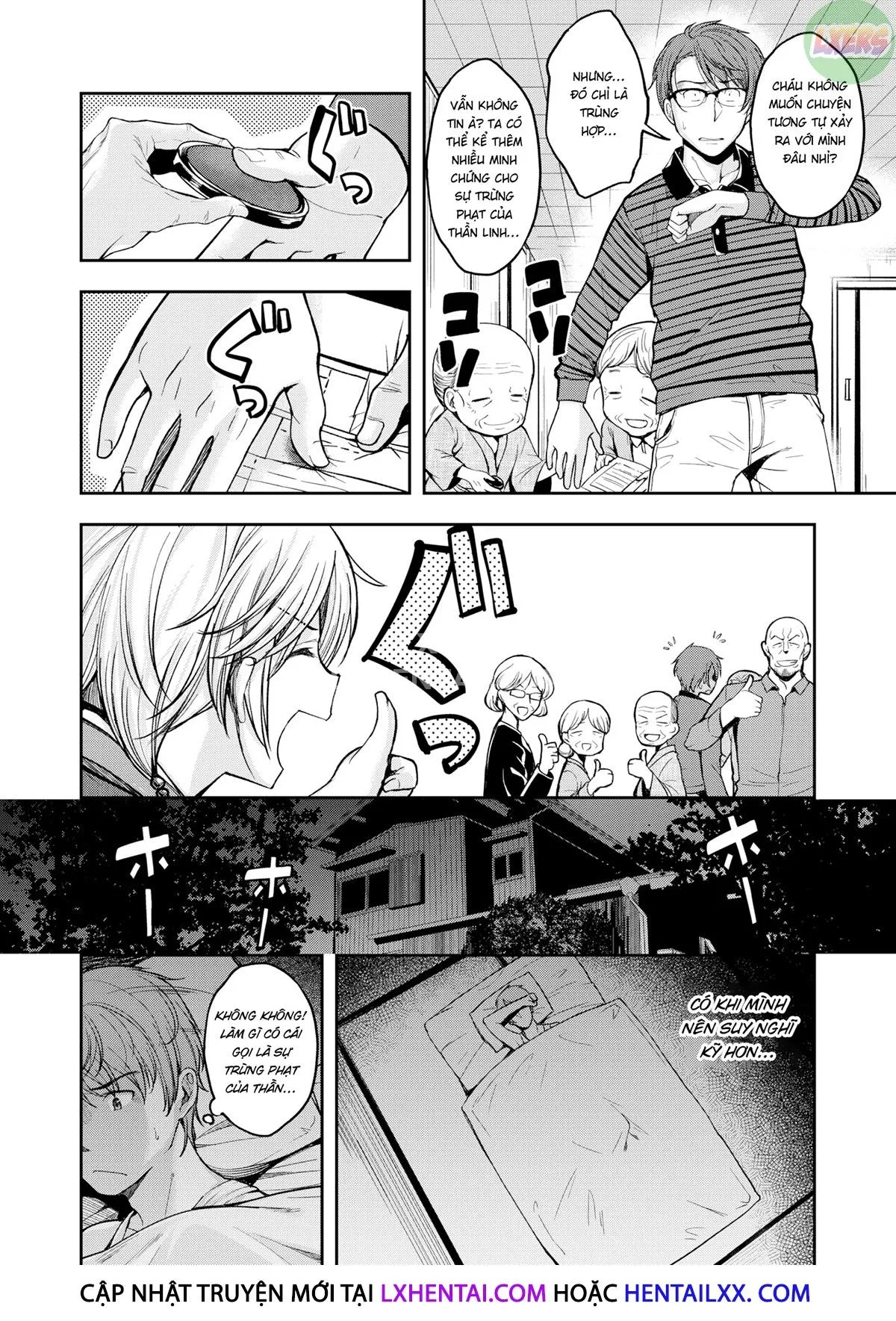 HentaiVN.net - Ảnh 9 - Trò rình mò lúc nửa đêm - Oneshot