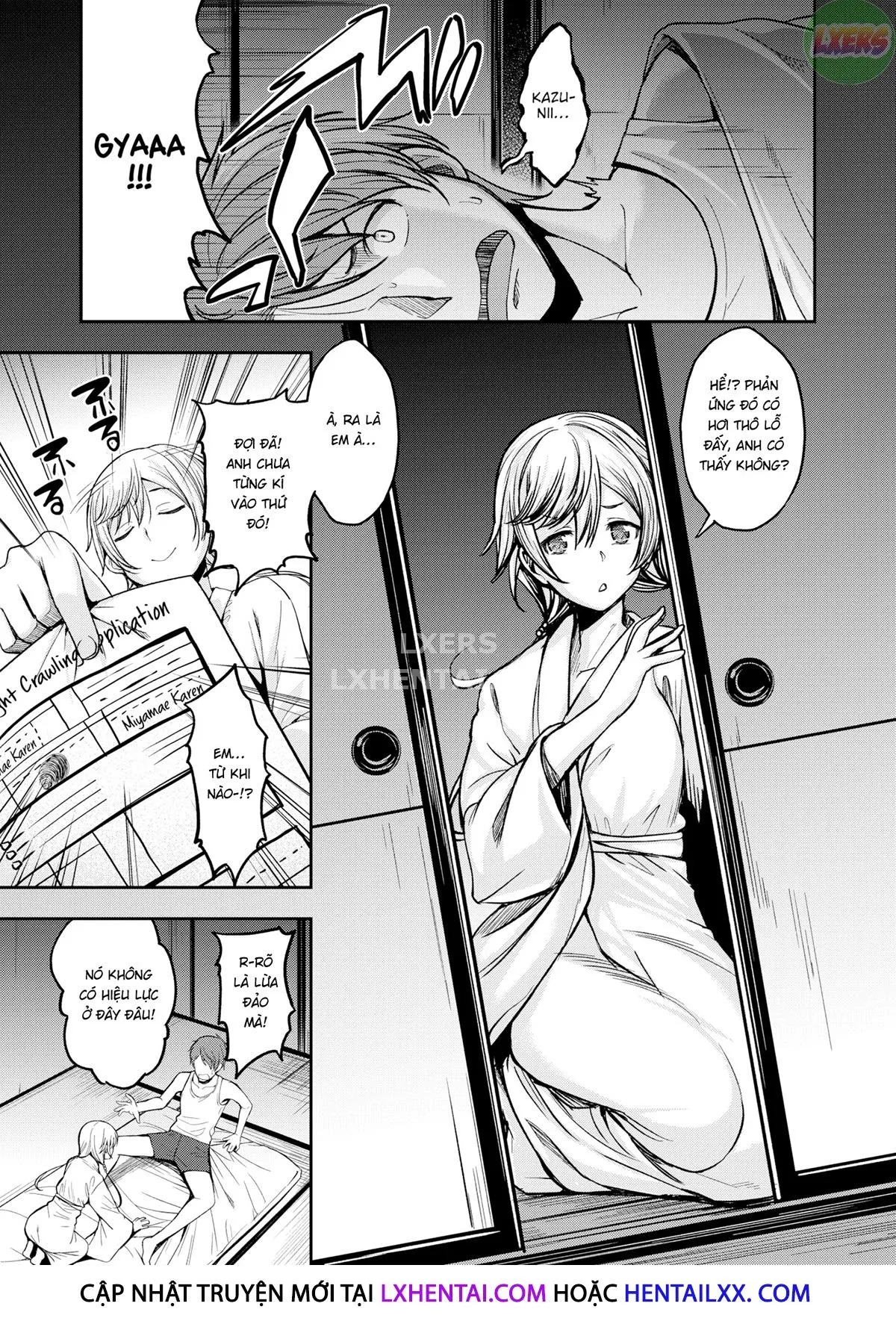 HentaiVN.net - Ảnh 10 - Trò rình mò lúc nửa đêm - Oneshot