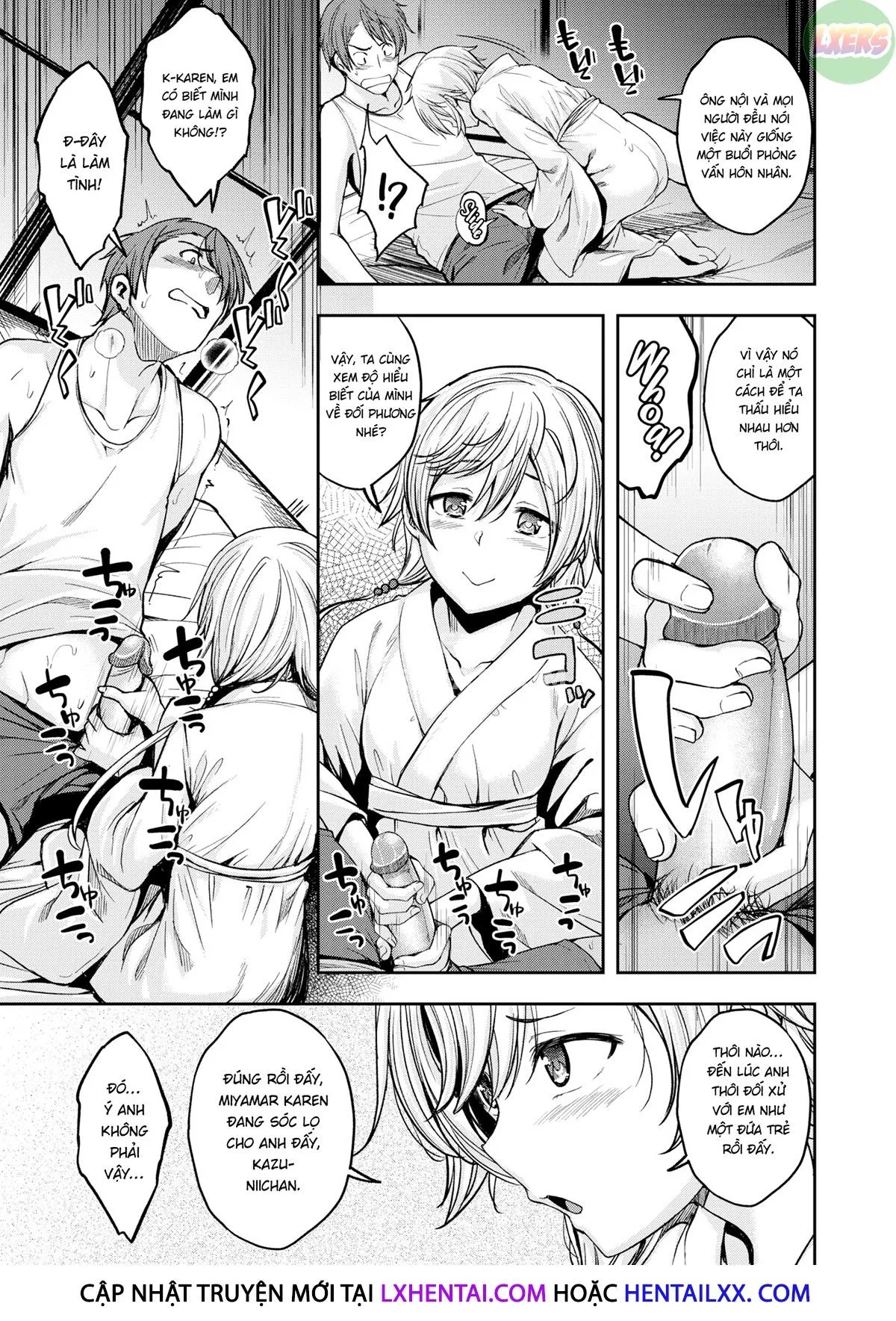 HentaiVN.net - Ảnh 12 - Trò rình mò lúc nửa đêm - Oneshot