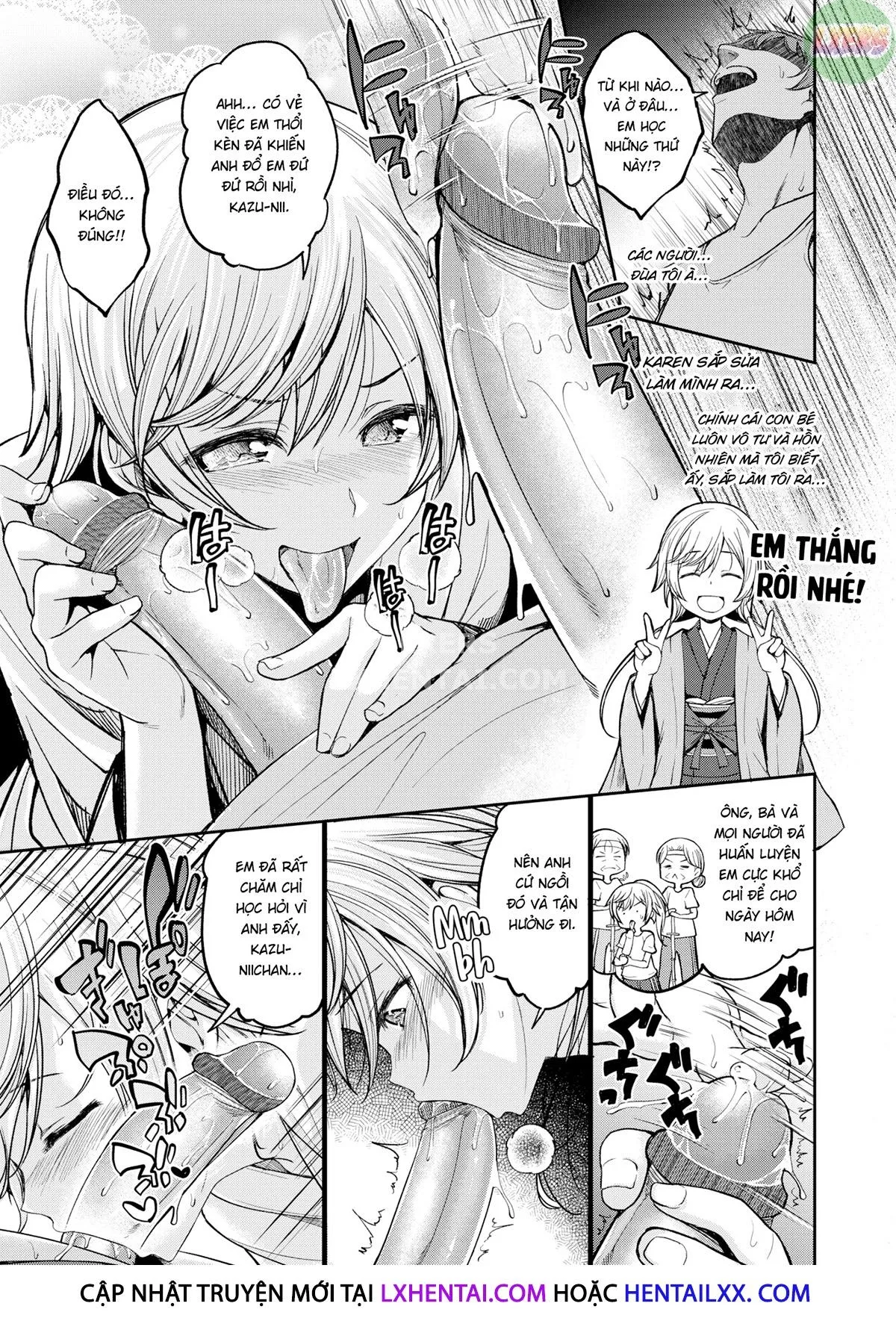 HentaiVN.net - Ảnh 14 - Trò rình mò lúc nửa đêm - Oneshot