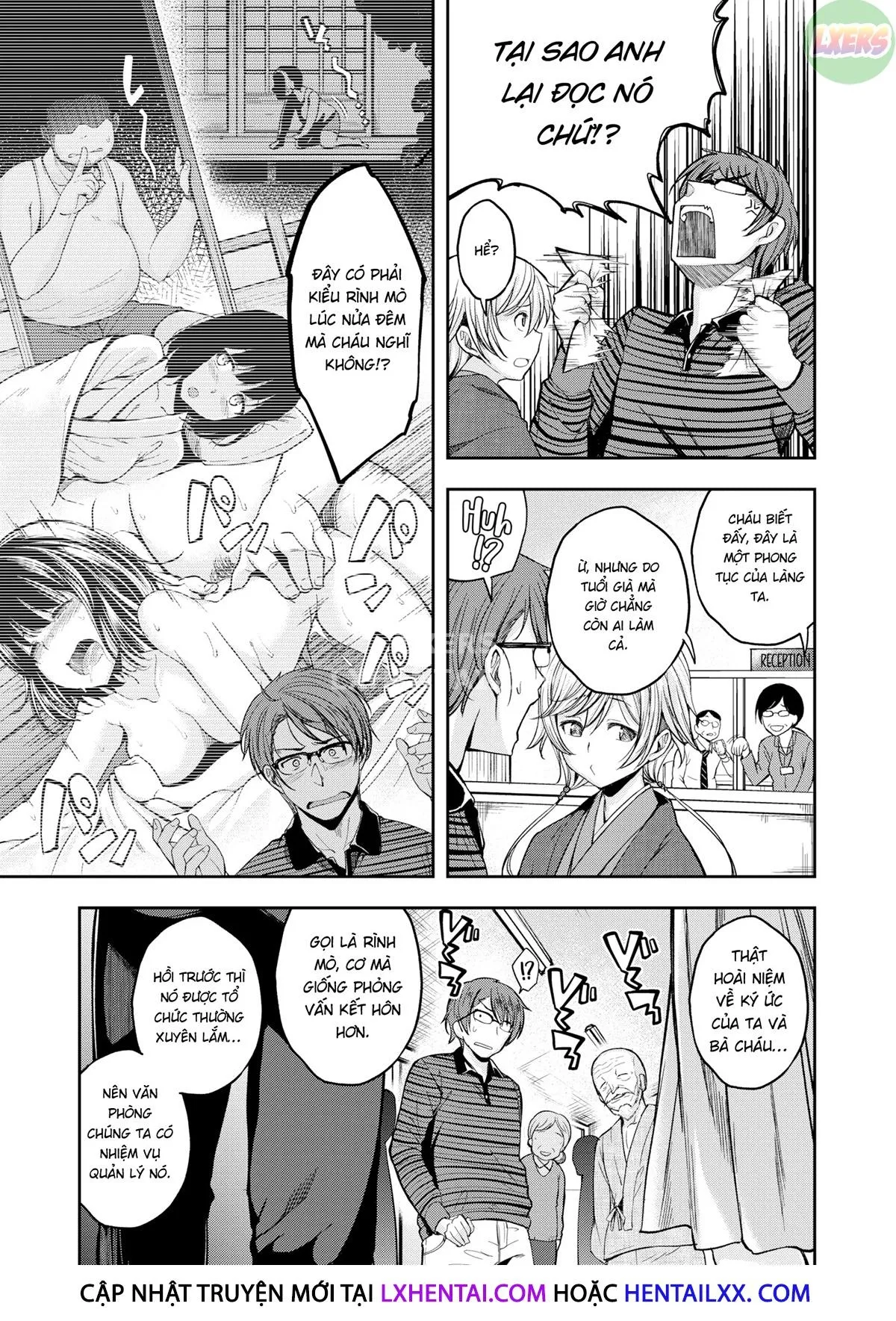 HentaiVN.net - Ảnh 6 - Trò rình mò lúc nửa đêm - Oneshot