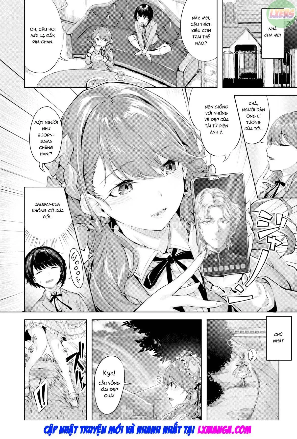 HentaiVN.net - Ảnh 7 - Đam mê của thiếu nữ - Oneshot