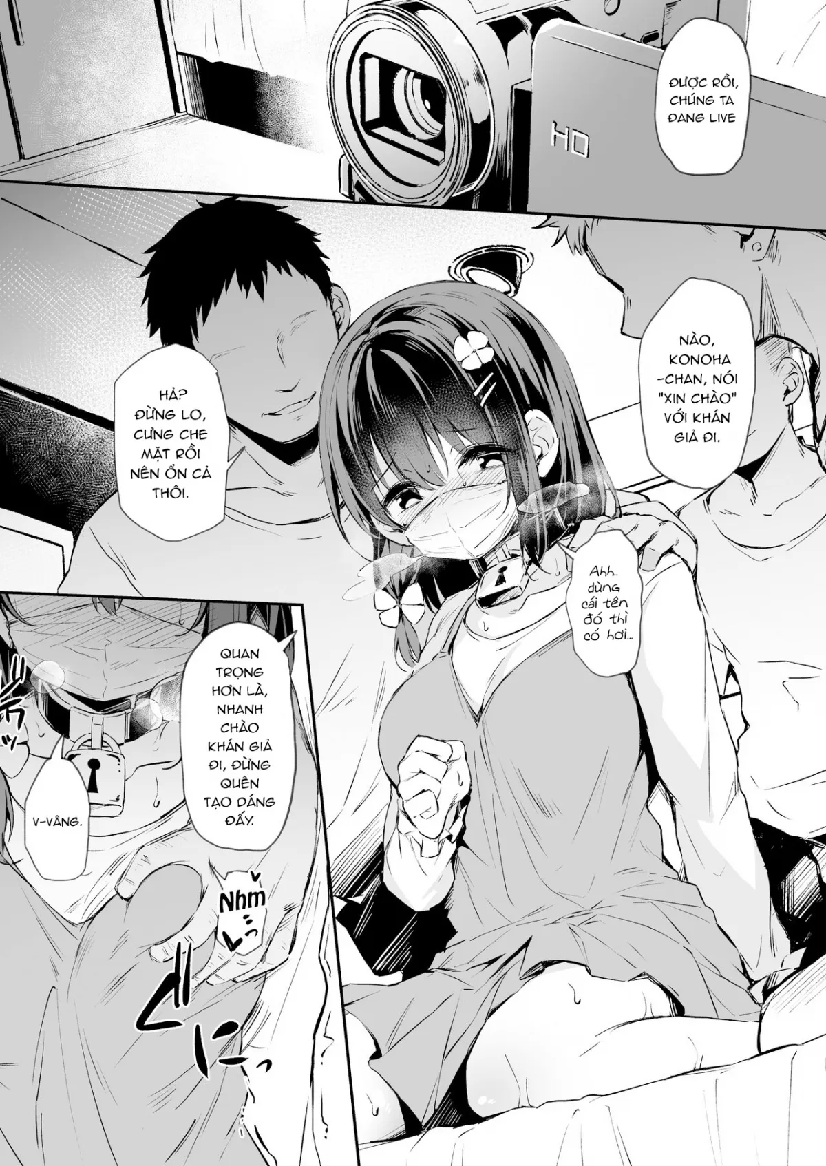 HentaiVN.net - Ảnh 3 - Mask Haishin Konoha-chan - Oneshot