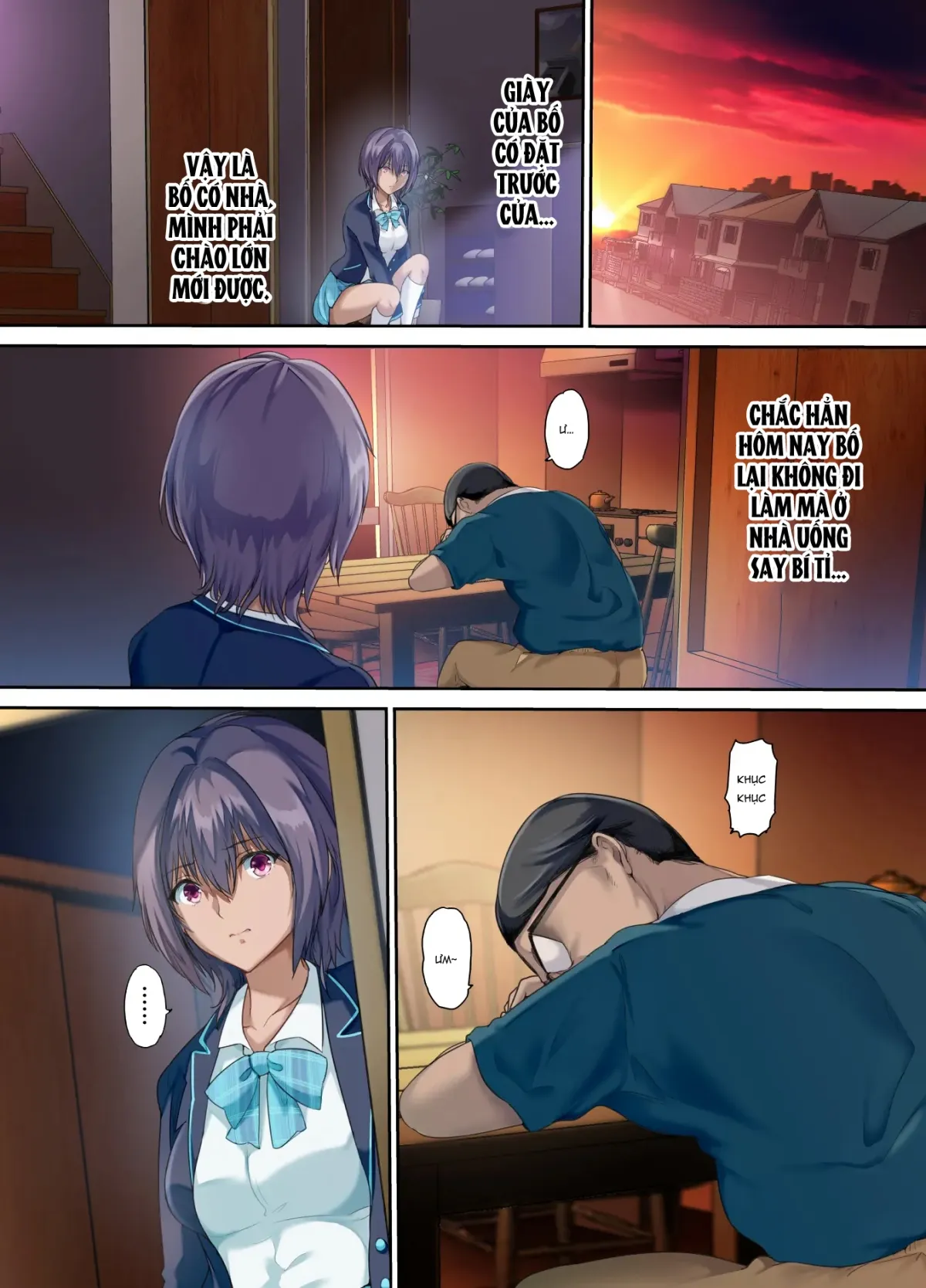 HentaiVN.net - Ảnh 13 - 放課後代理妻 桜 -夫婦の寝室で種付けされる娘 - Chap 2