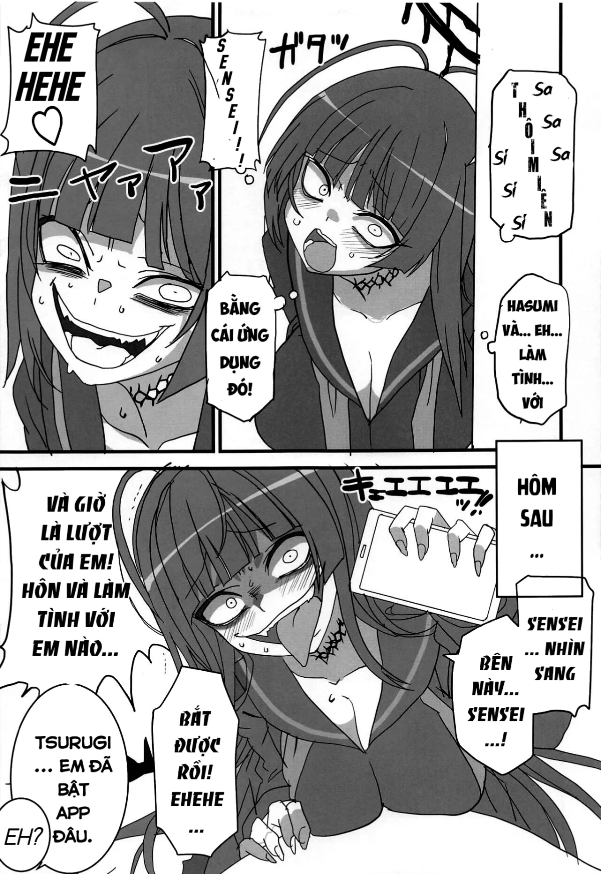 HentaiVN.net - Ảnh 15 - Seigi Jitsugen Iinkai (Blue Archive) - Oneshot