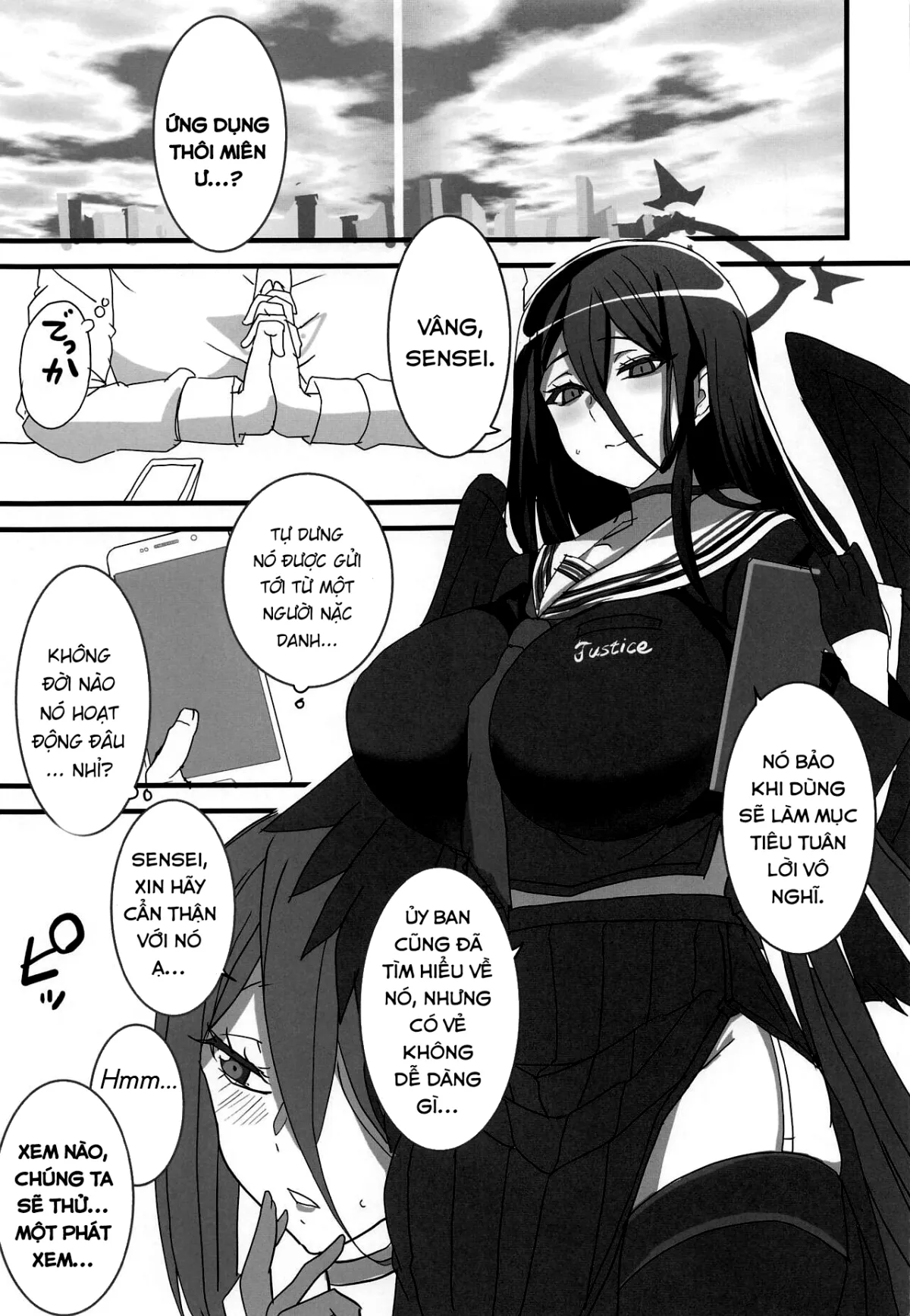 HentaiVN.net - Ảnh 7 - Seigi Jitsugen Iinkai (Blue Archive) - Oneshot