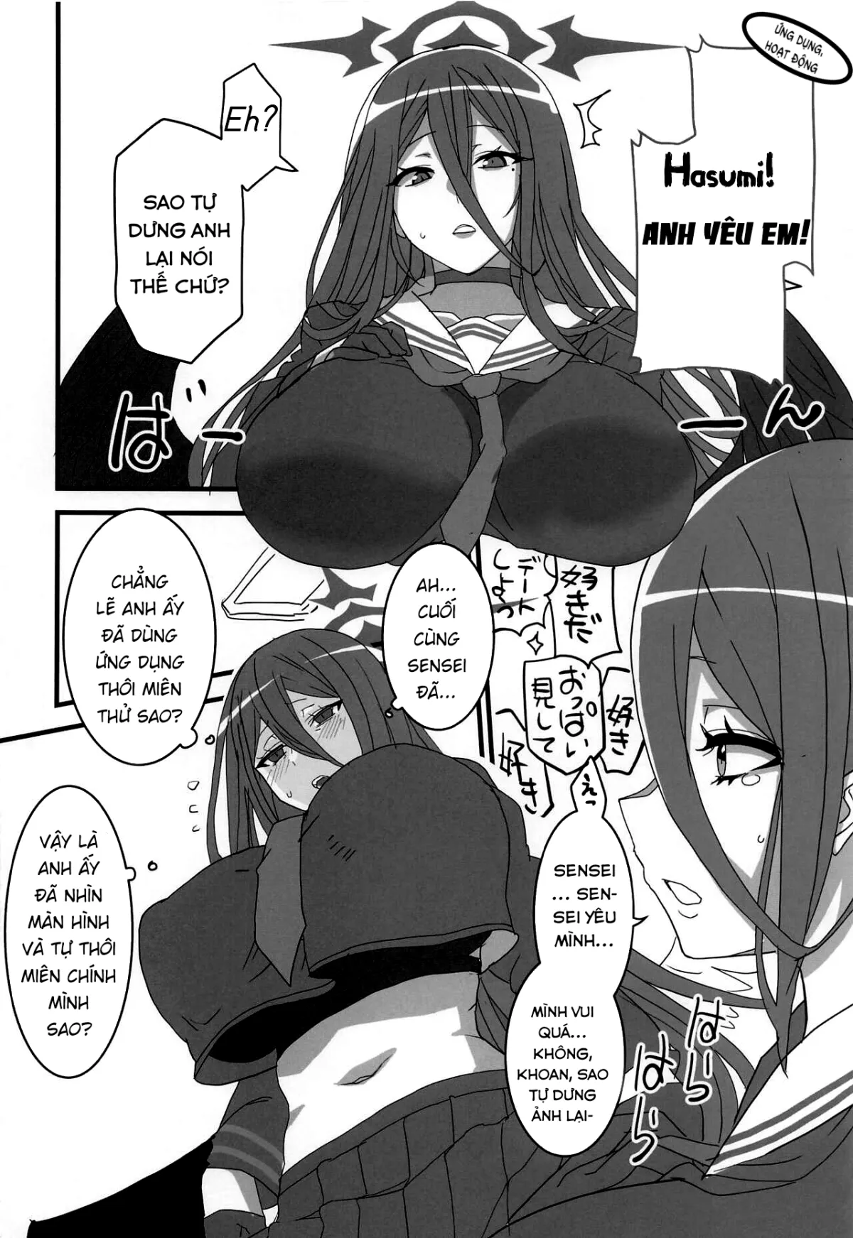 HentaiVN.net - Ảnh 8 - Seigi Jitsugen Iinkai (Blue Archive) - Oneshot