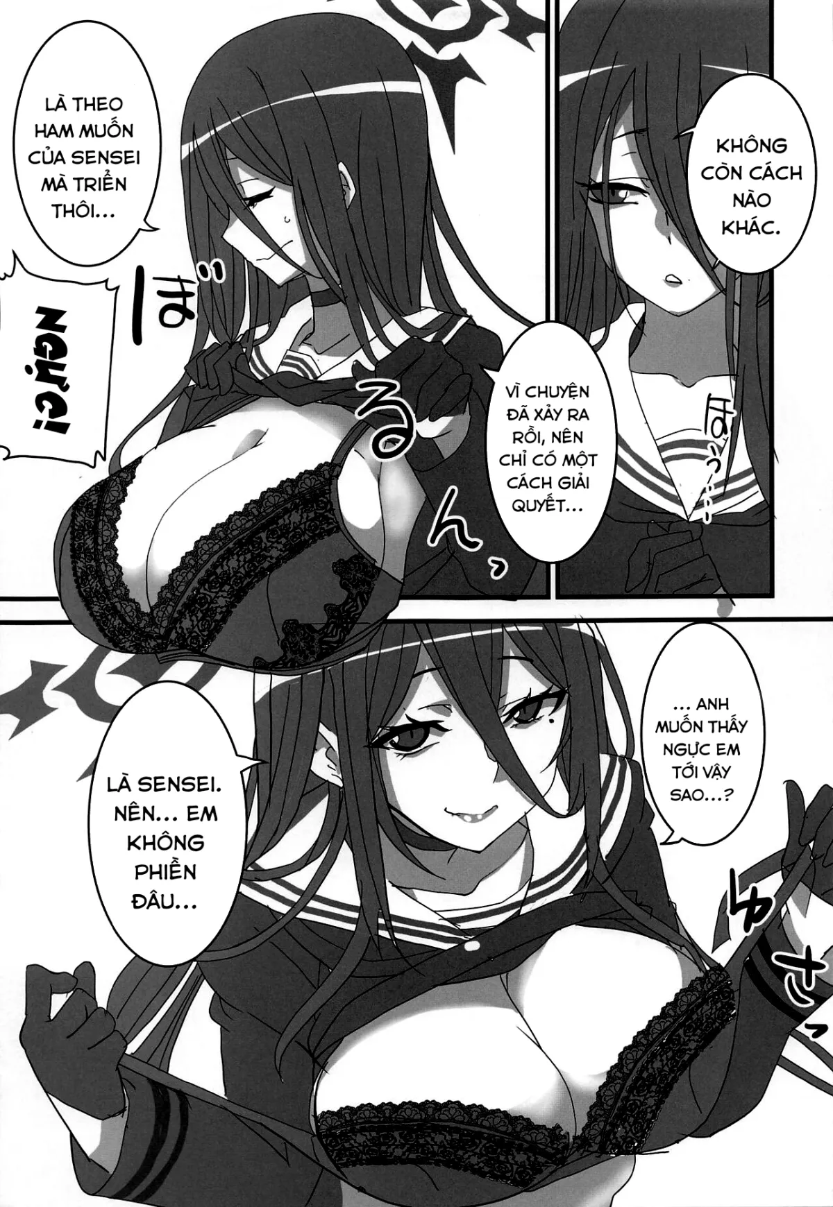 HentaiVN.net - Ảnh 9 - Seigi Jitsugen Iinkai (Blue Archive) - Oneshot