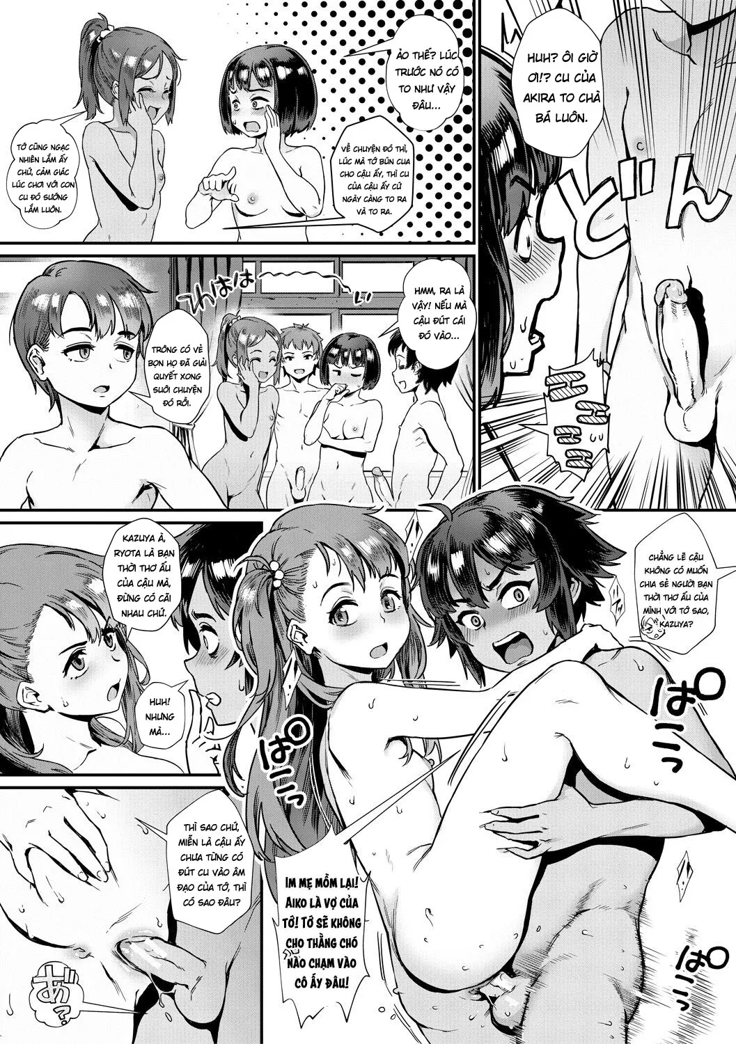 HentaiVN.net - Ảnh 39 - Hãy bắt đầu tìm hiểu cơ thể nhau nào! - Chap 1