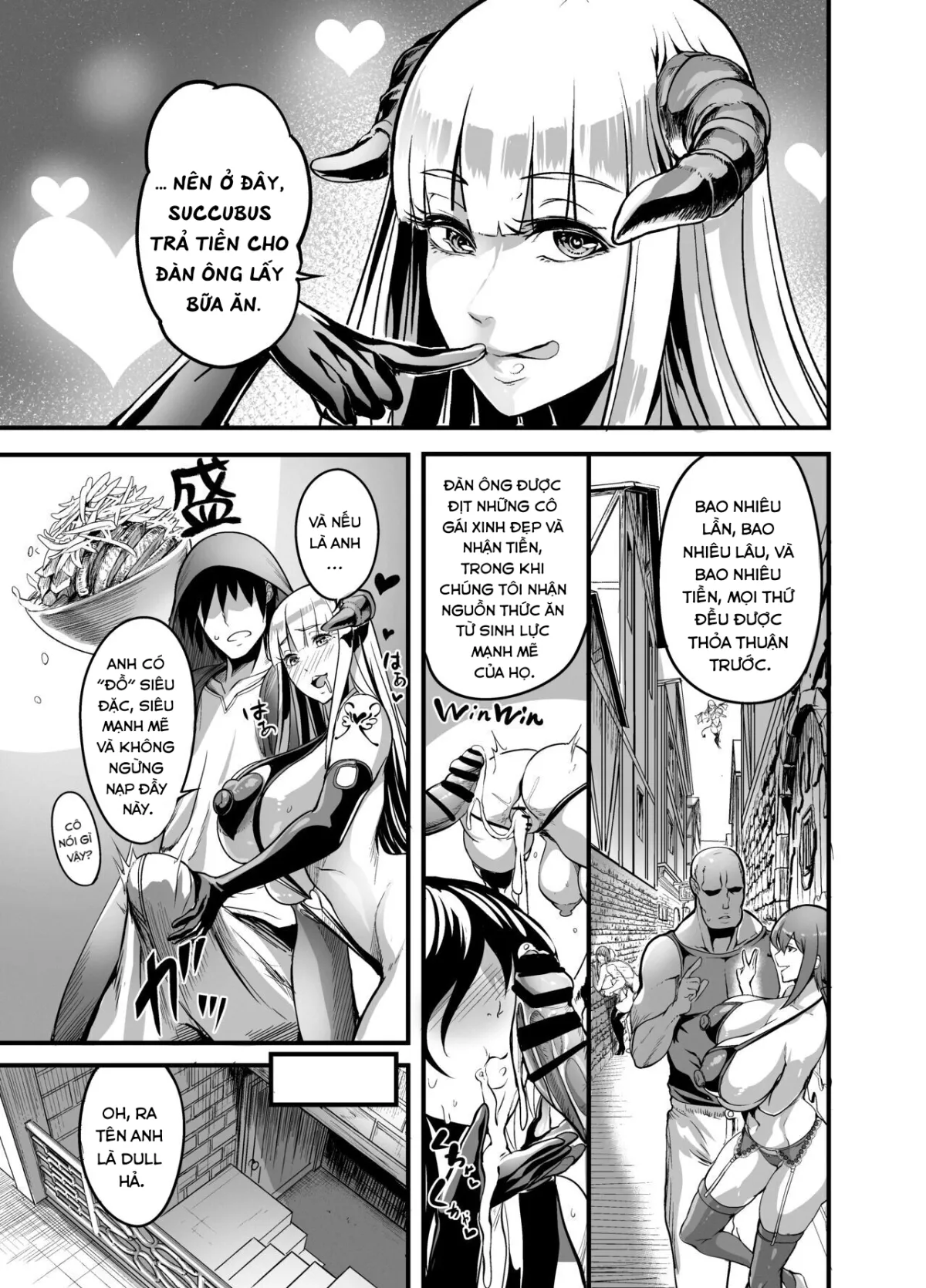 HentaiVN.net - Ảnh 9 - Chào mừng đến khu phố của Succubus! [Youkoso Succubus Machi e!; Welcome to Succubus District!] - Oneshot