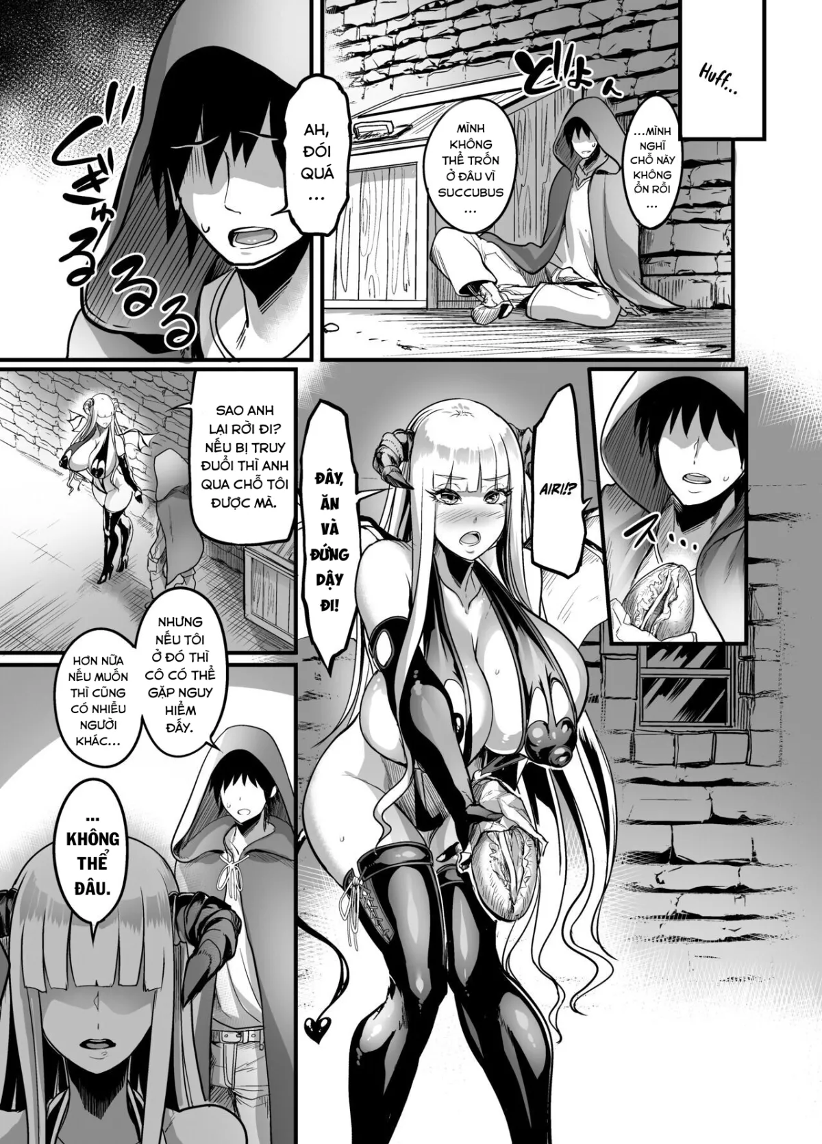 HentaiVN.net - Ảnh 21 - Chào mừng đến khu phố của Succubus! [Youkoso Succubus Machi e!; Welcome to Succubus District!] - Oneshot