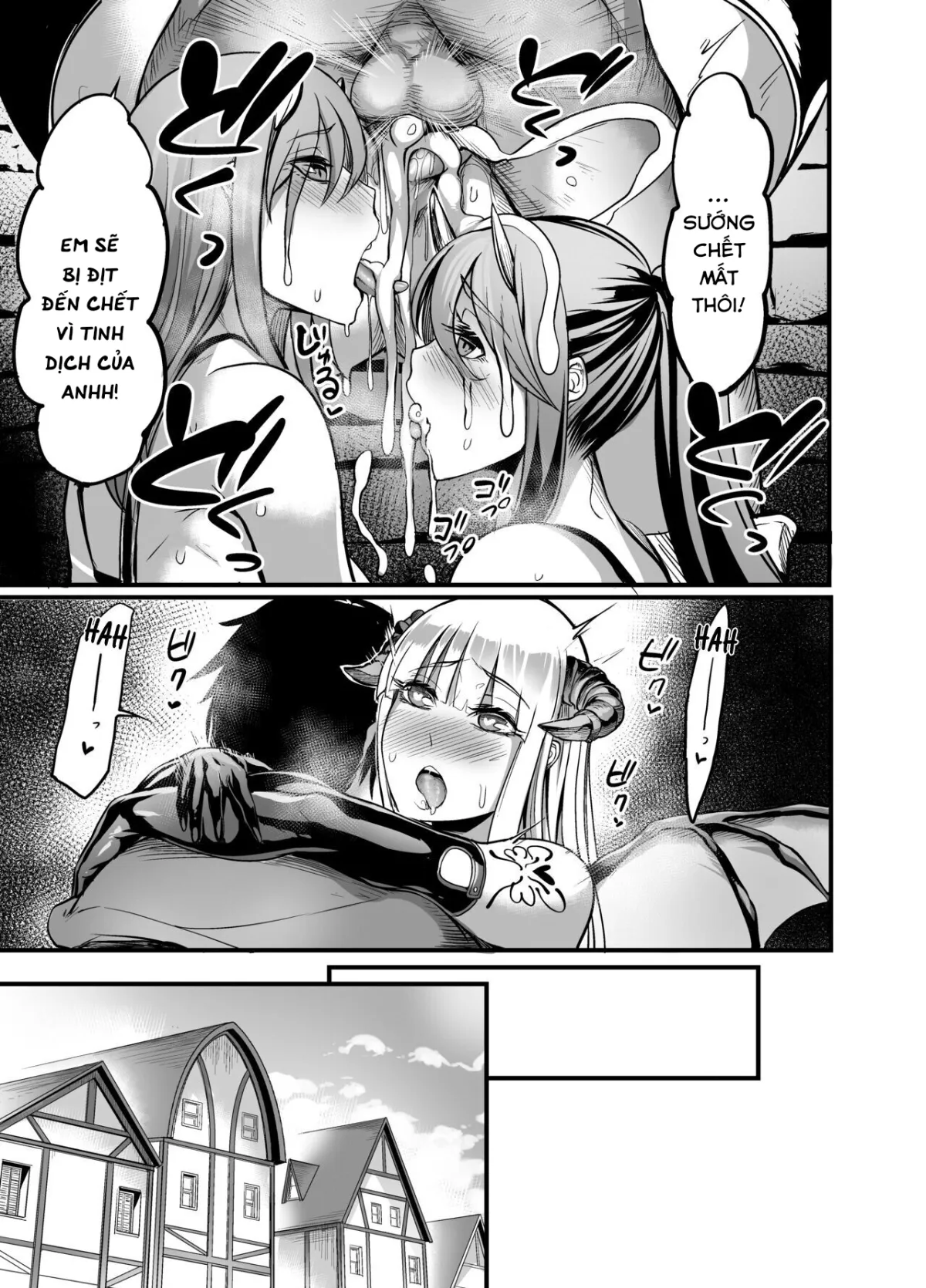 HentaiVN.net - Ảnh 29 - Chào mừng đến khu phố của Succubus! [Youkoso Succubus Machi e!; Welcome to Succubus District!] - Oneshot
