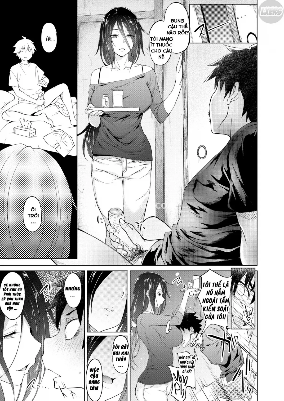 HentaiVN.net - Ảnh 5 - Sự hiếu khách của người đẹp - Oneshot