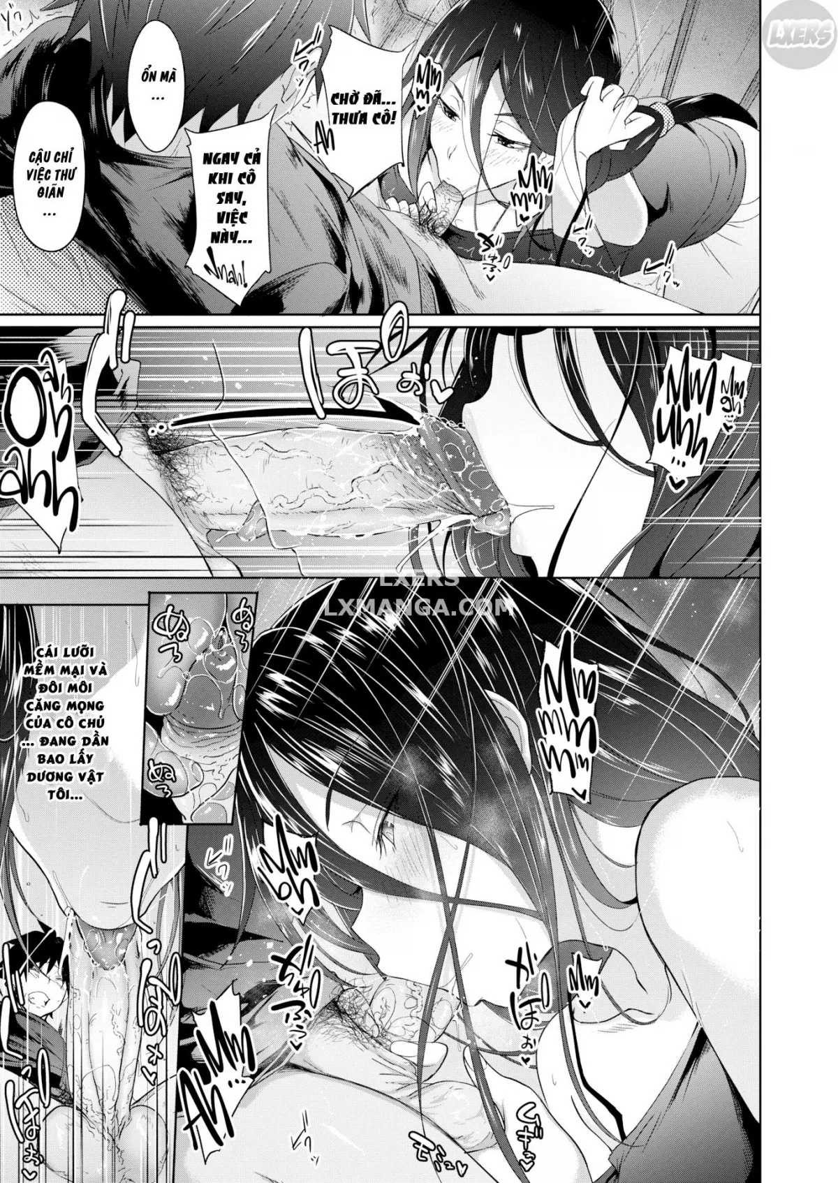 HentaiVN.net - Ảnh 9 - Sự hiếu khách của người đẹp - Oneshot