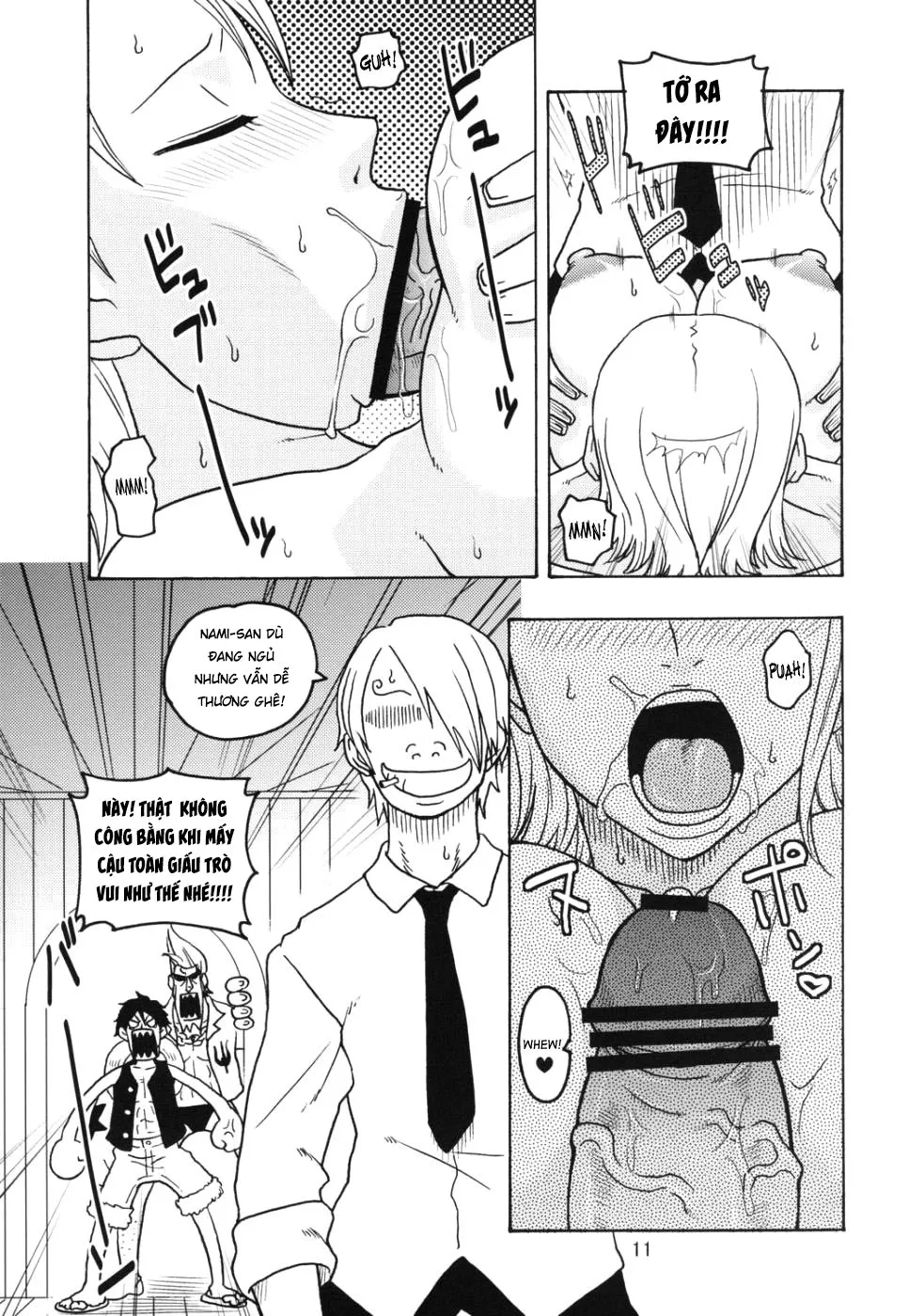 HentaiVN.net - Ảnh 12 - Nami no Koukai Nisshi EX NamiRobi (One Piece) - Oneshot nứng