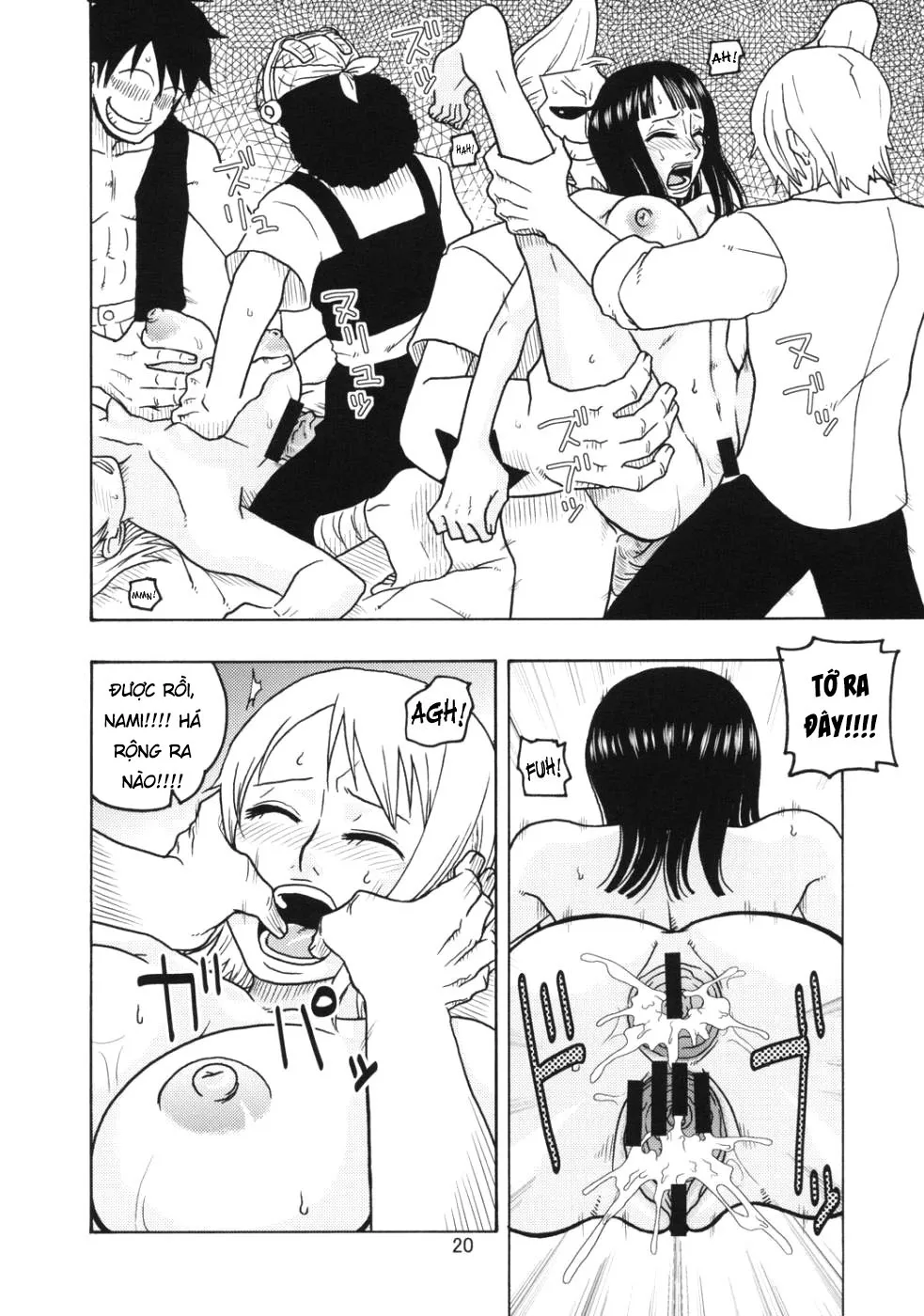 HentaiVN.net - Ảnh 21 - Nami no Koukai Nisshi EX NamiRobi (One Piece) - Oneshot nứng