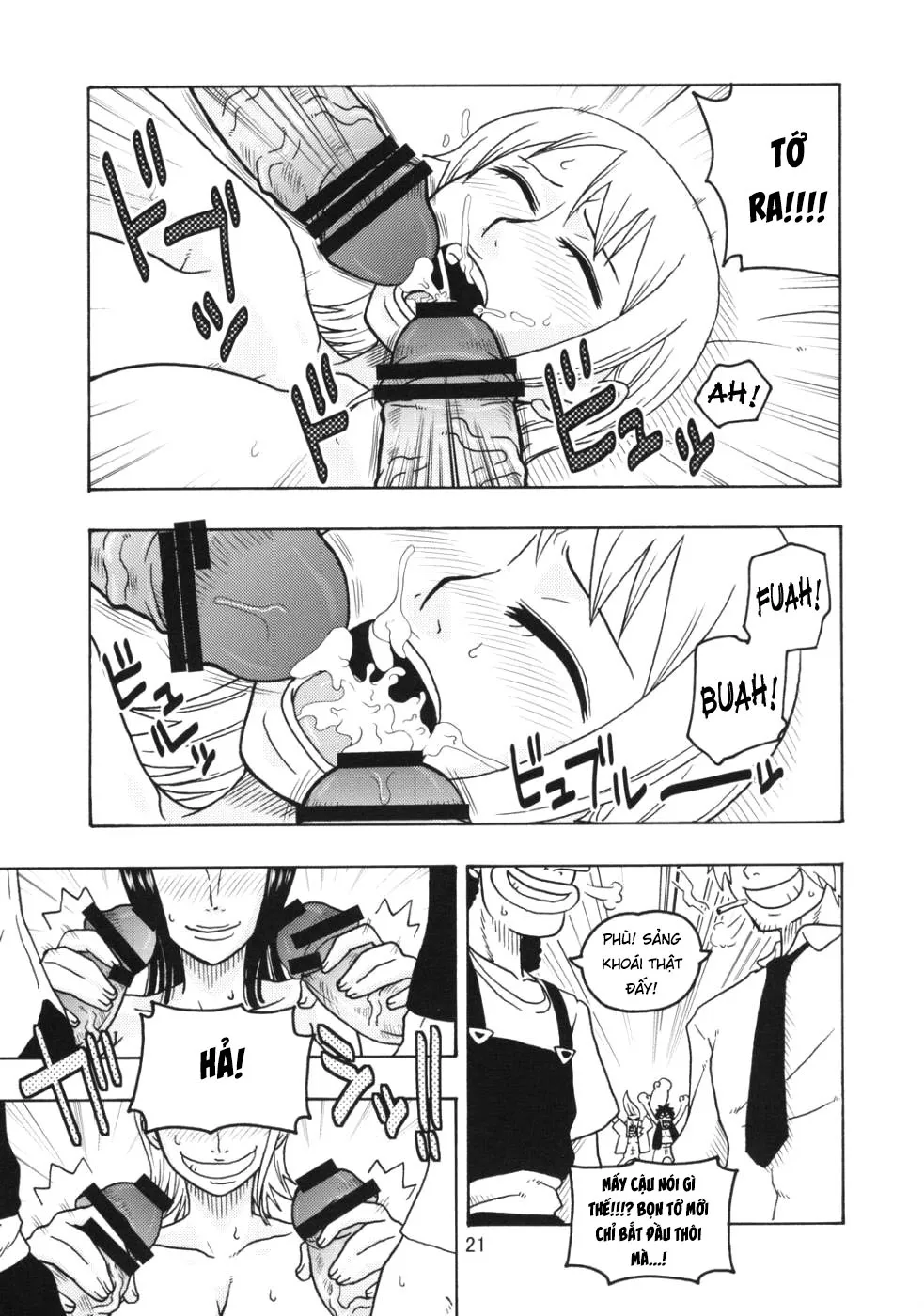 HentaiVN.net - Ảnh 22 - Nami no Koukai Nisshi EX NamiRobi (One Piece) - Oneshot nứng