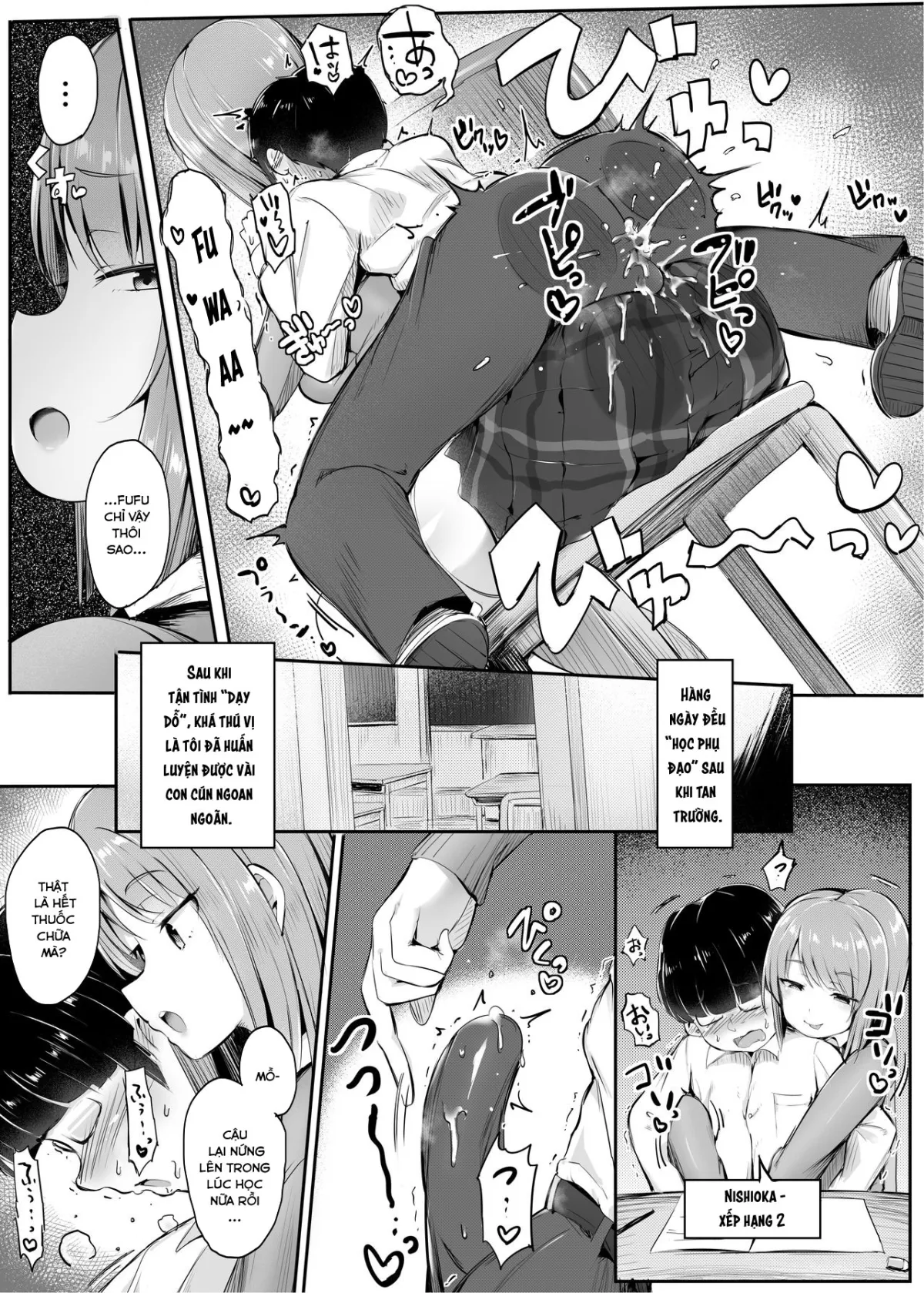 HentaiVN.net - Ảnh 13 - Yowai ne, Otokonoko tte. [よわいね、男の子って。～手コキで学年最下位転落～] - Oneshot