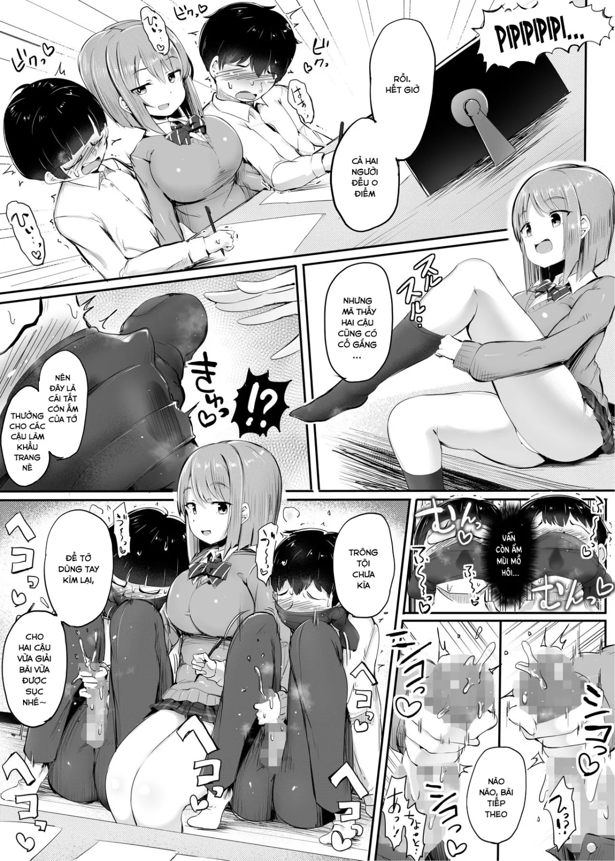 HentaiVN.net - Ảnh 22 - Yowai ne, Otokonoko tte. [よわいね、男の子って。～手コキで学年最下位転落～] - Oneshot