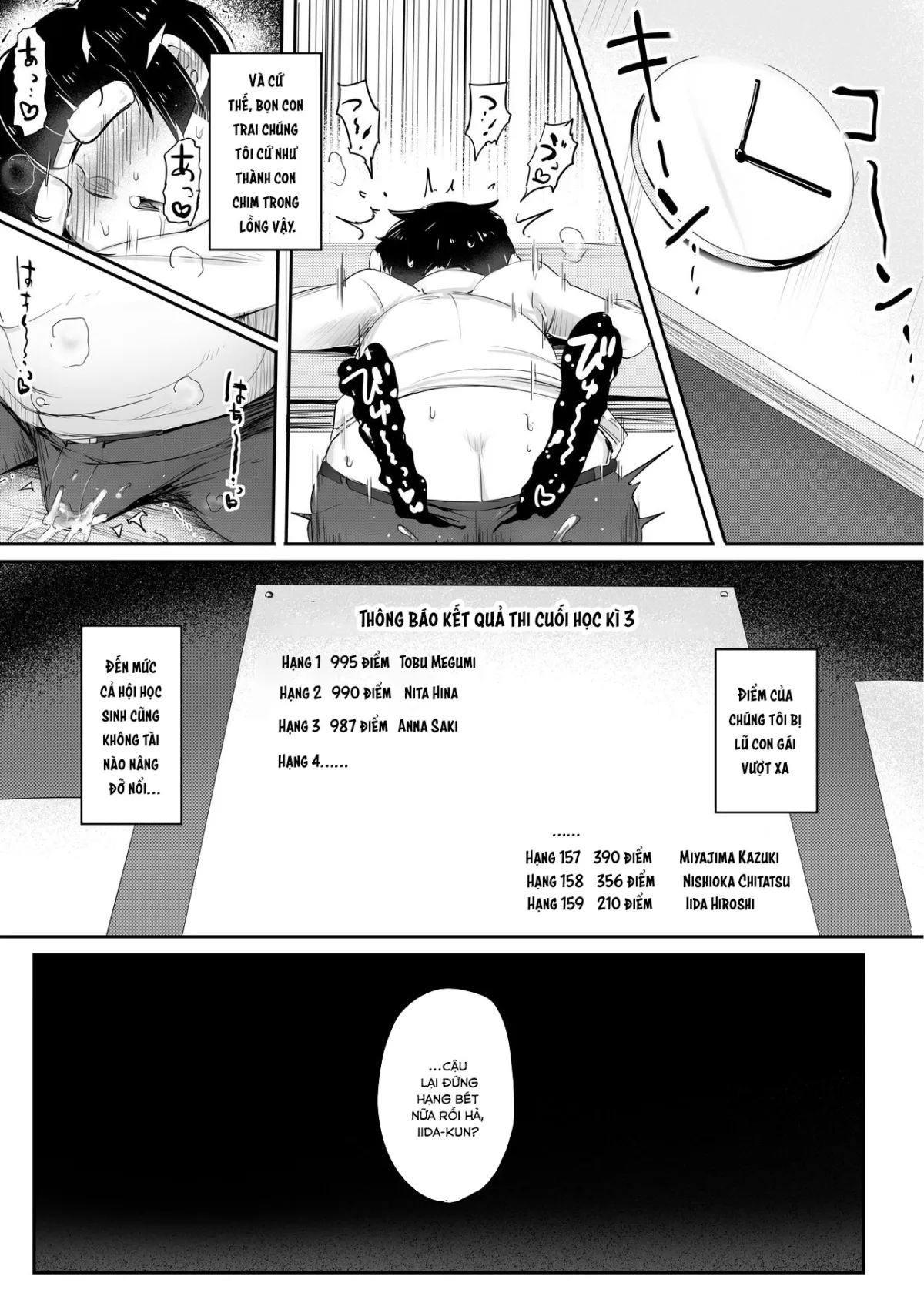 HentaiVN.net - Ảnh 34 - Yowai ne, Otokonoko tte. [よわいね、男の子って。～手コキで学年最下位転落～] - Oneshot