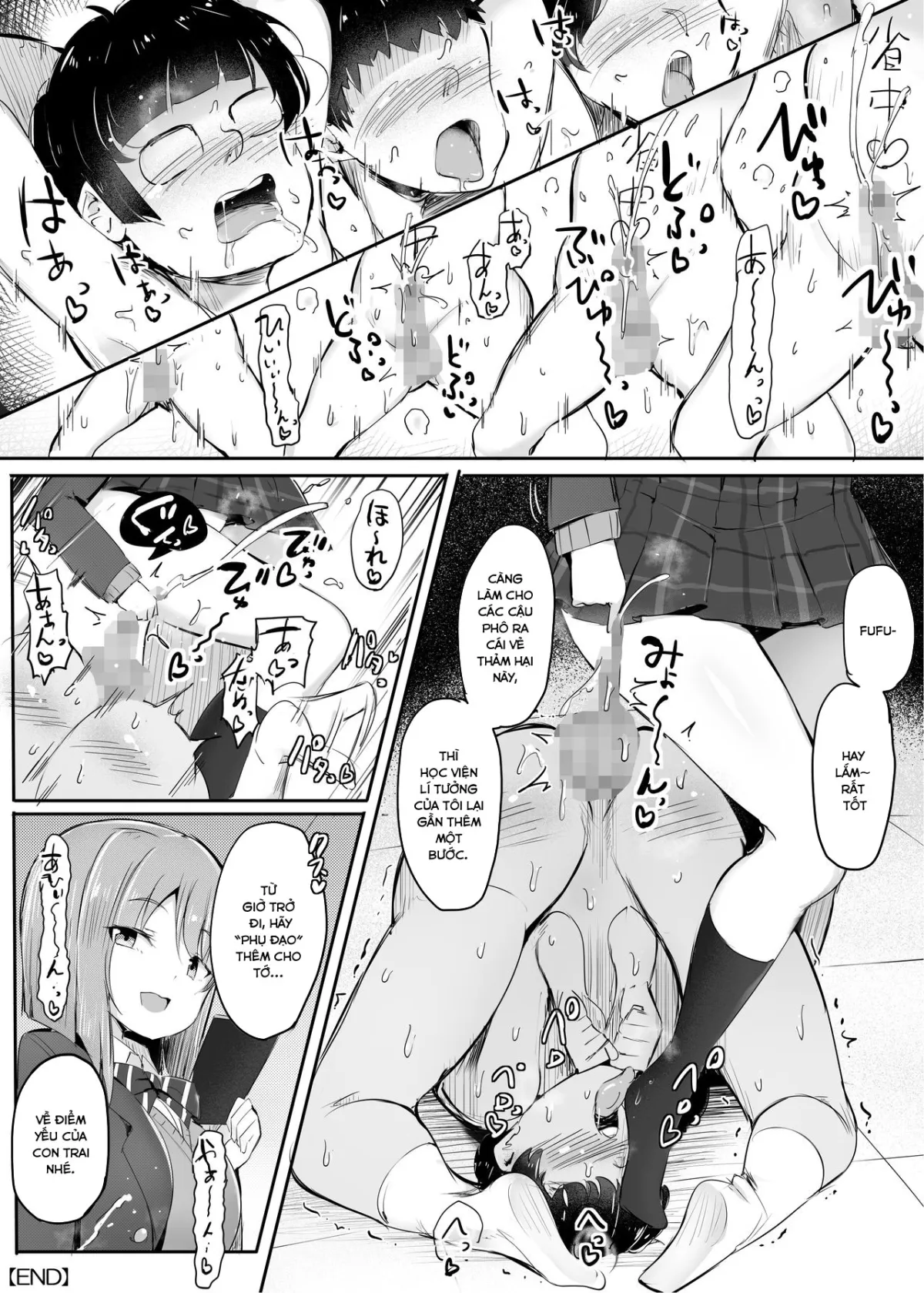 HentaiVN.net - Ảnh 39 - Yowai ne, Otokonoko tte. [よわいね、男の子って。～手コキで学年最下位転落～] - Oneshot